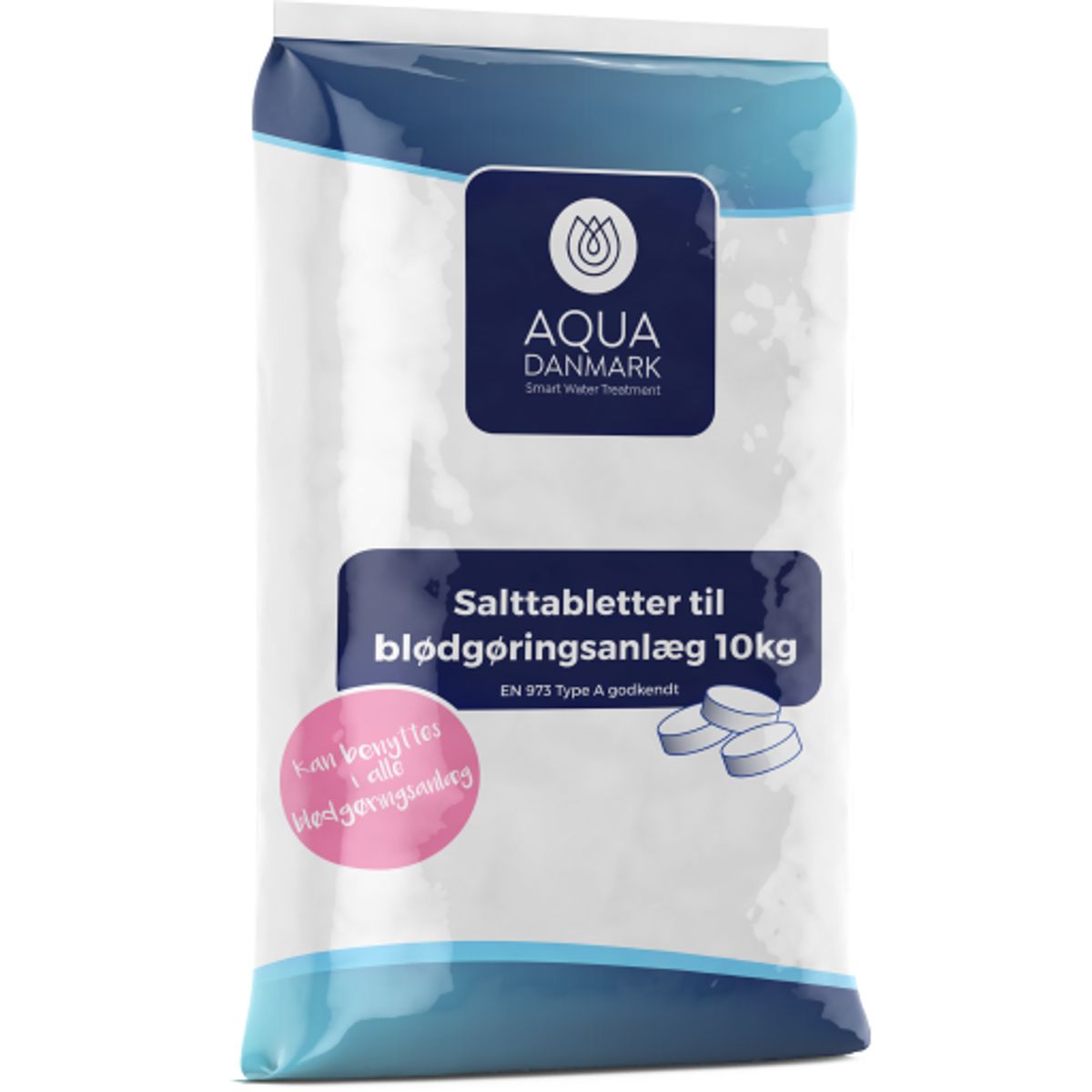 Salttabletter til blødgøringsanlæg, 10 kg