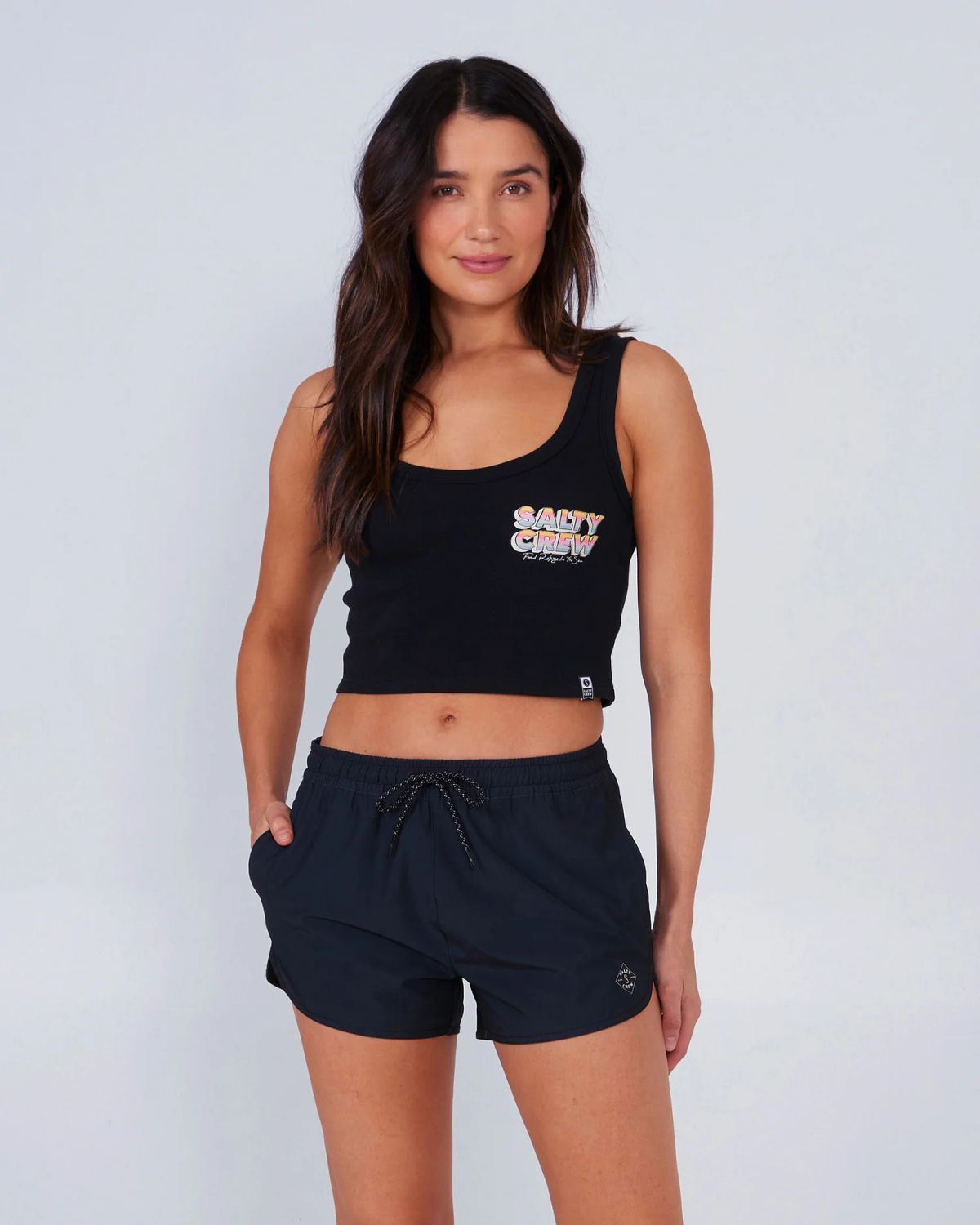 Salty Crew Beacons Shorts Dame - Sort