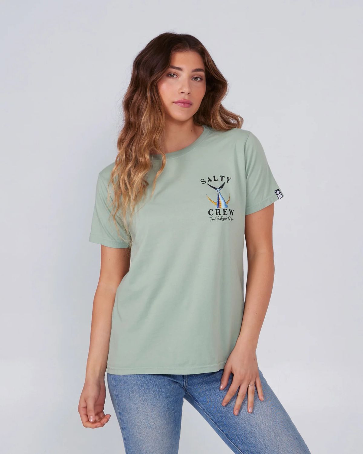 Salty Crew Boyfriend Tee - Jade