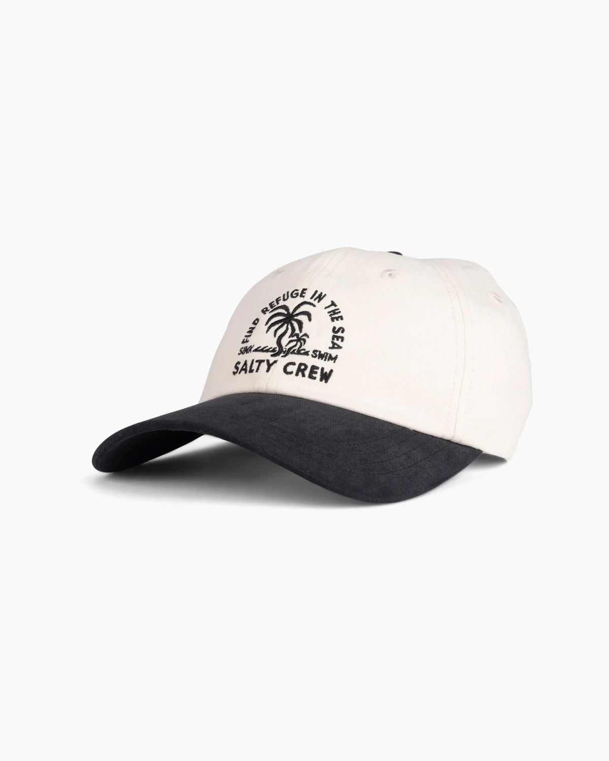 Salty Crew Good Times Dad Hat - Sort/Hvid