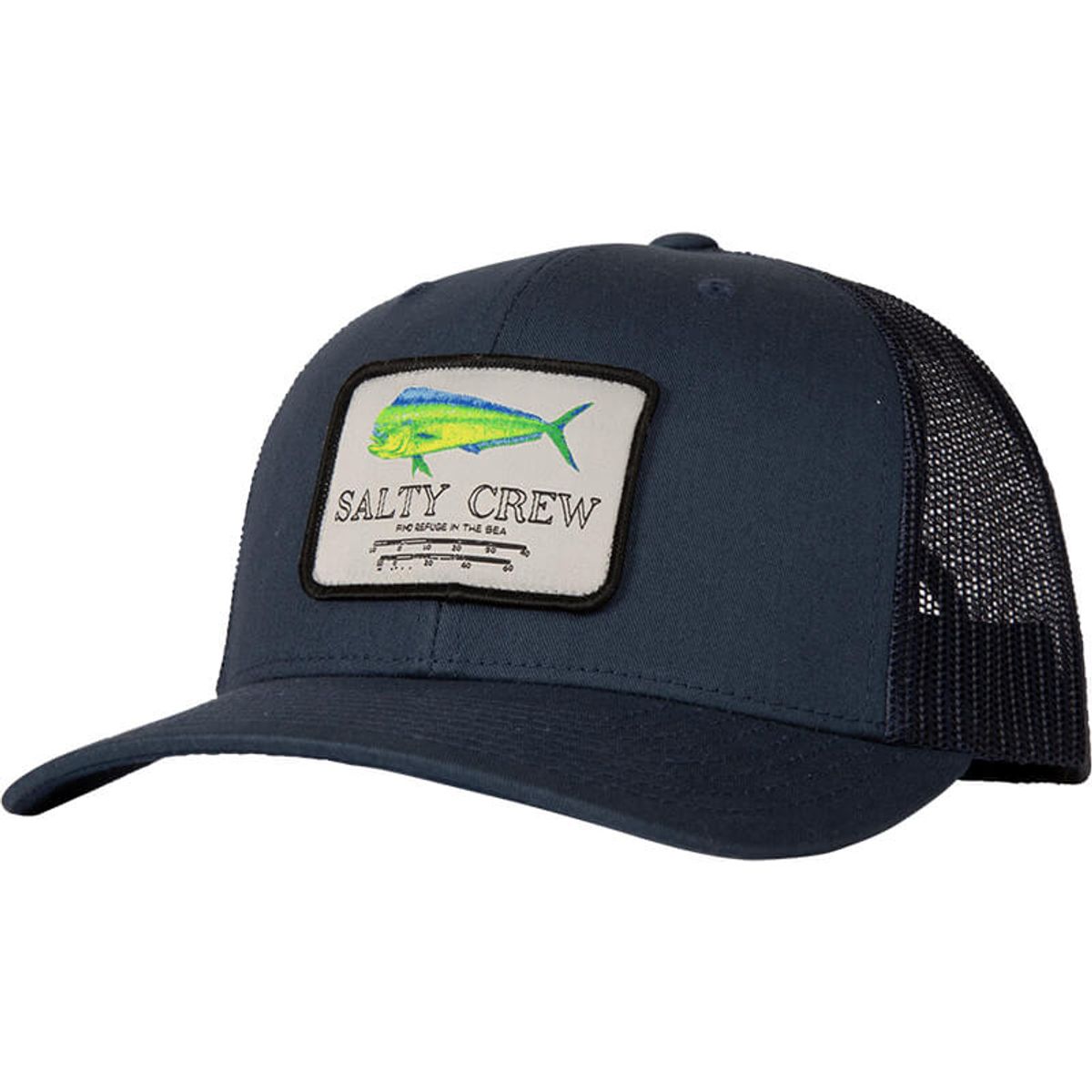 Salty Crew Mahi Mount Retro Trucker Cap - Navy