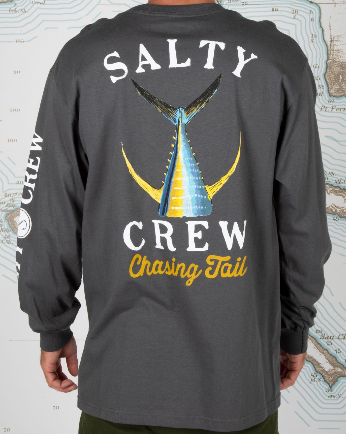 Salty Crew Tailed Langærmet T-Shirt Koksgrå