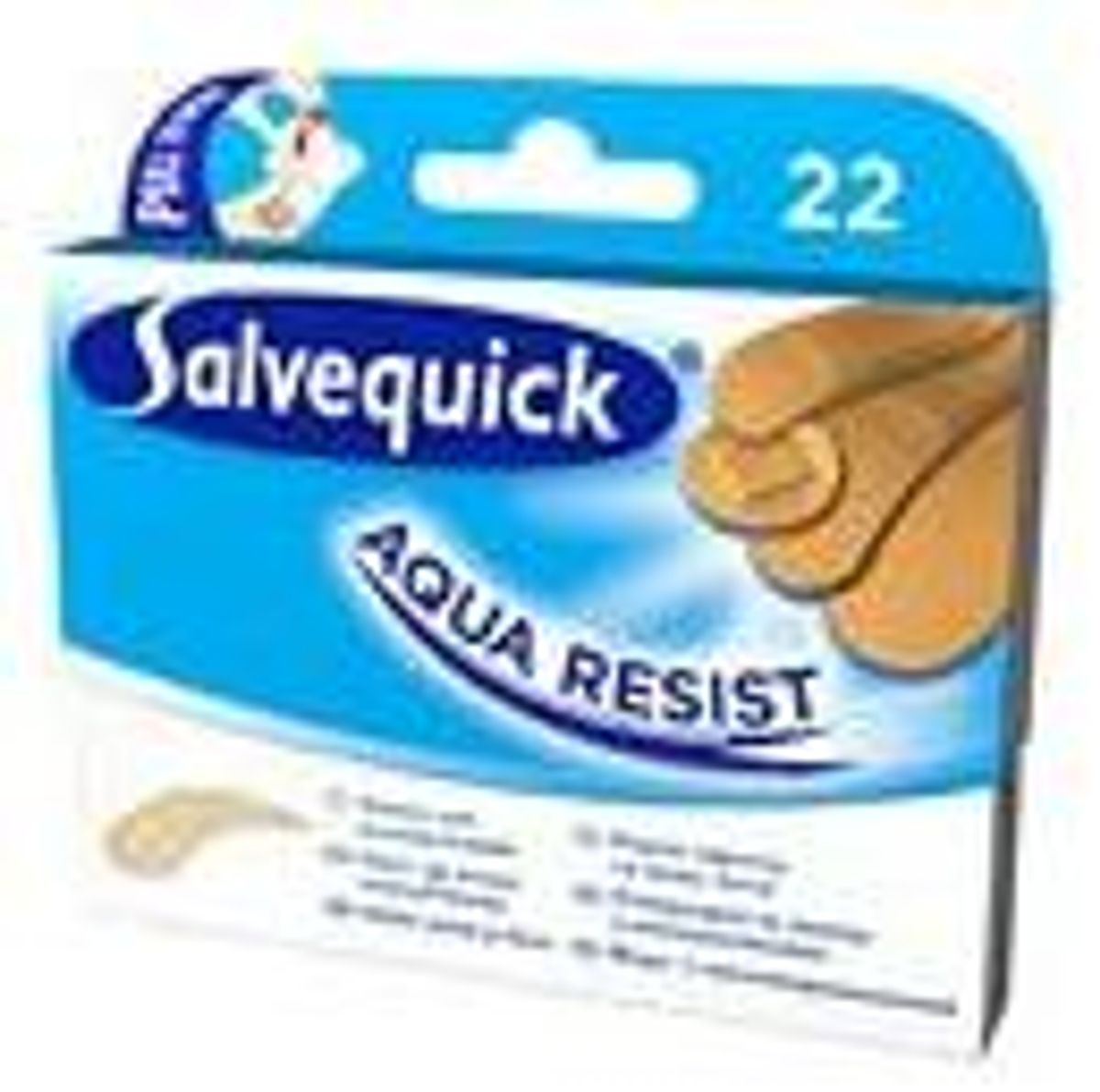 Salvequick vandskyende plaster.