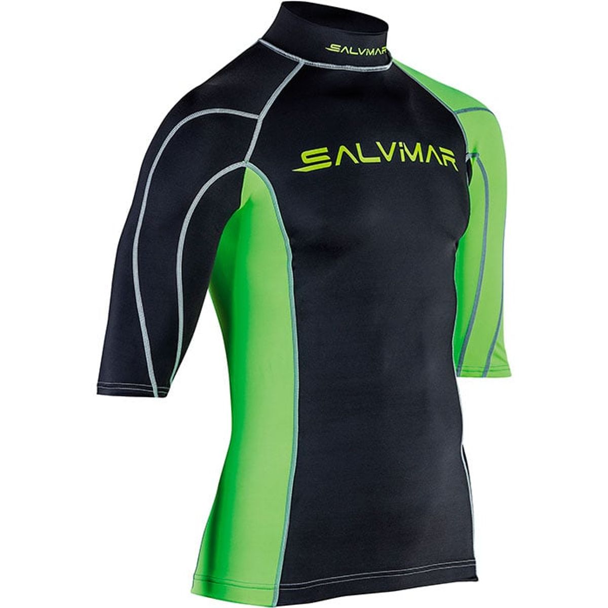 Salvimar Fluyd rashguard - Herre-Medium Grå