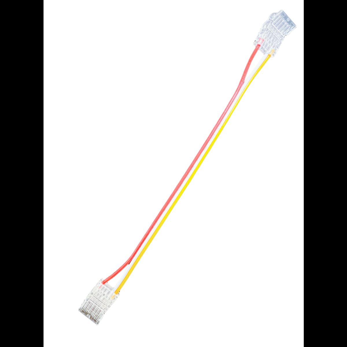 Samler med ledning til LED strip - 10mm, CCT COB, IP20, 5V-24V