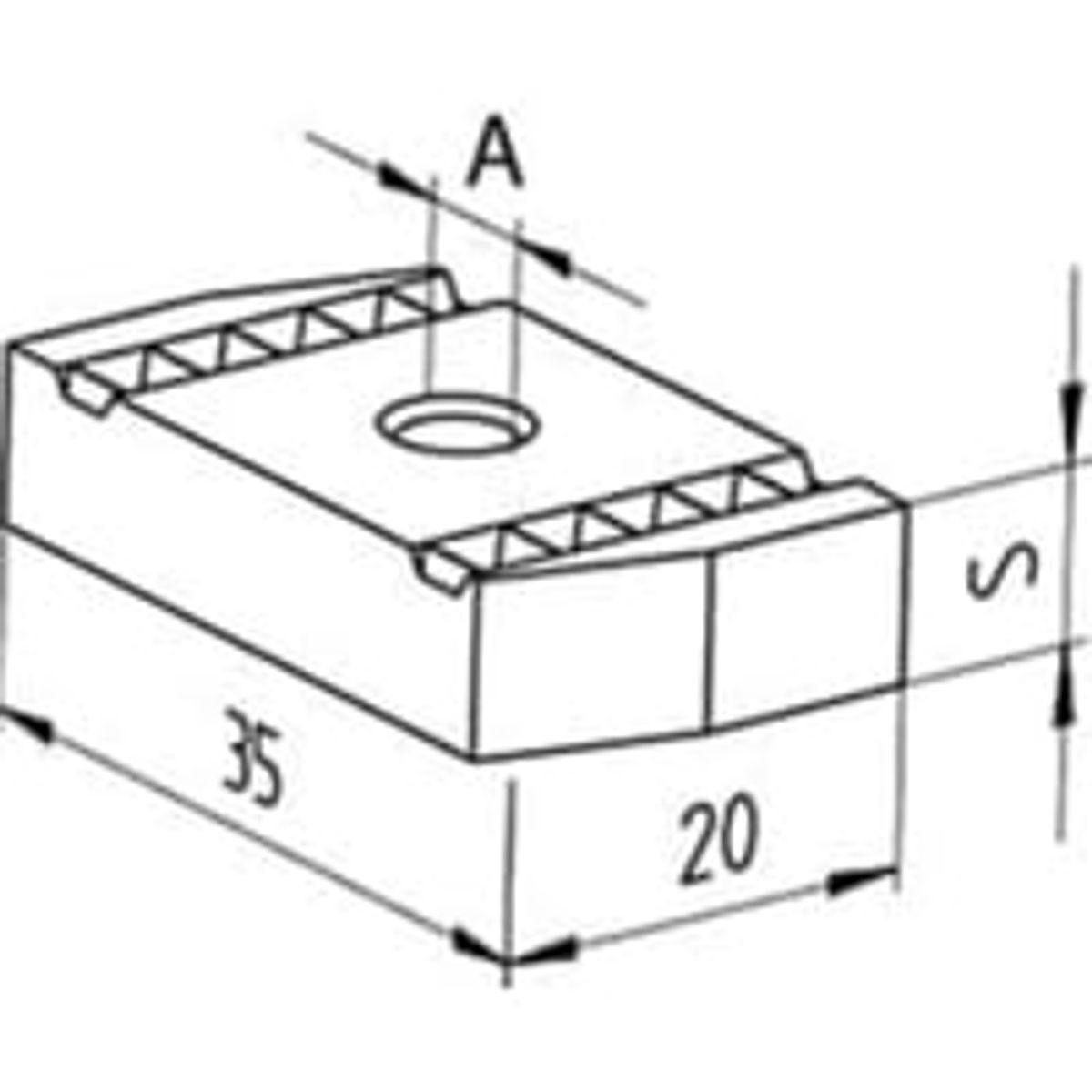 Samontec FCN 10 skivemtrik M10