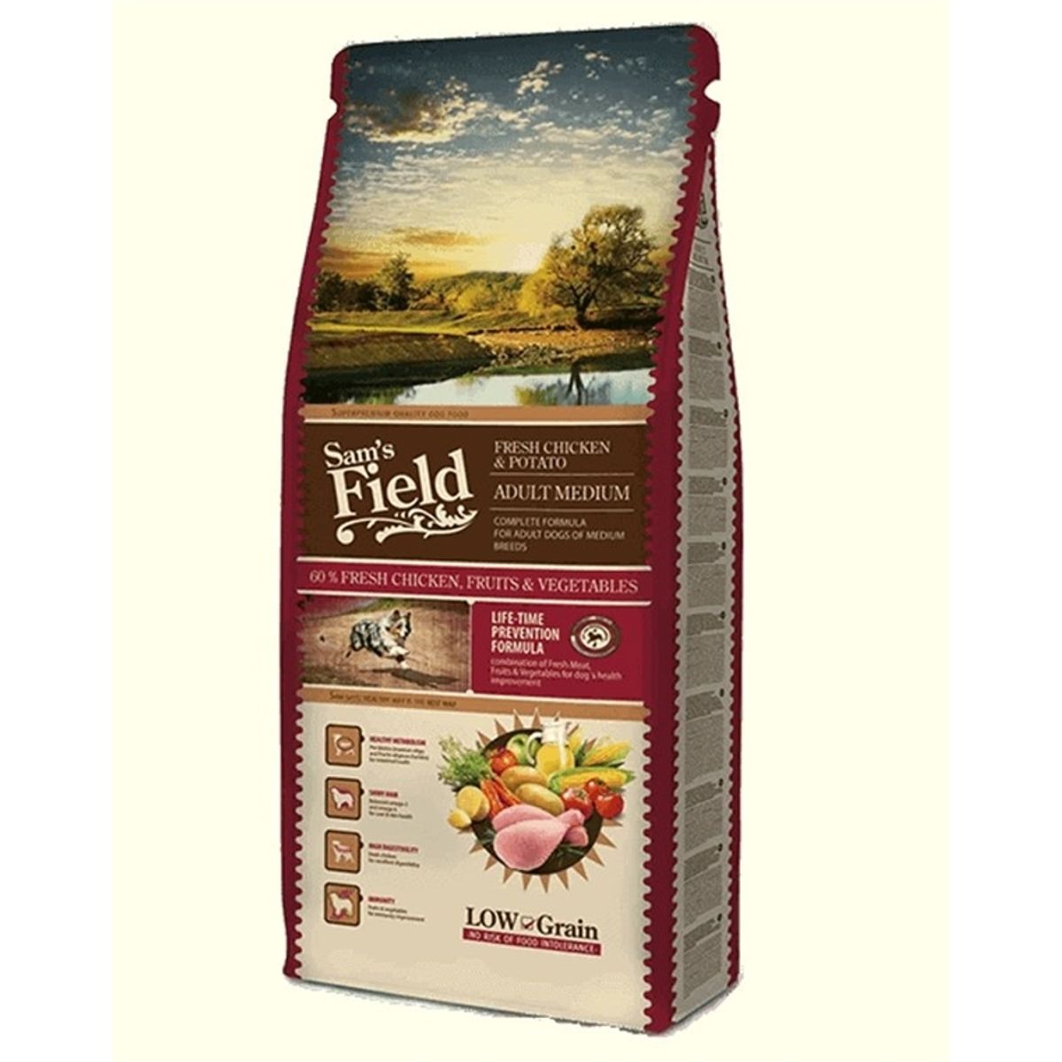 Sams Field Adult Medium Chicken, 13 kg