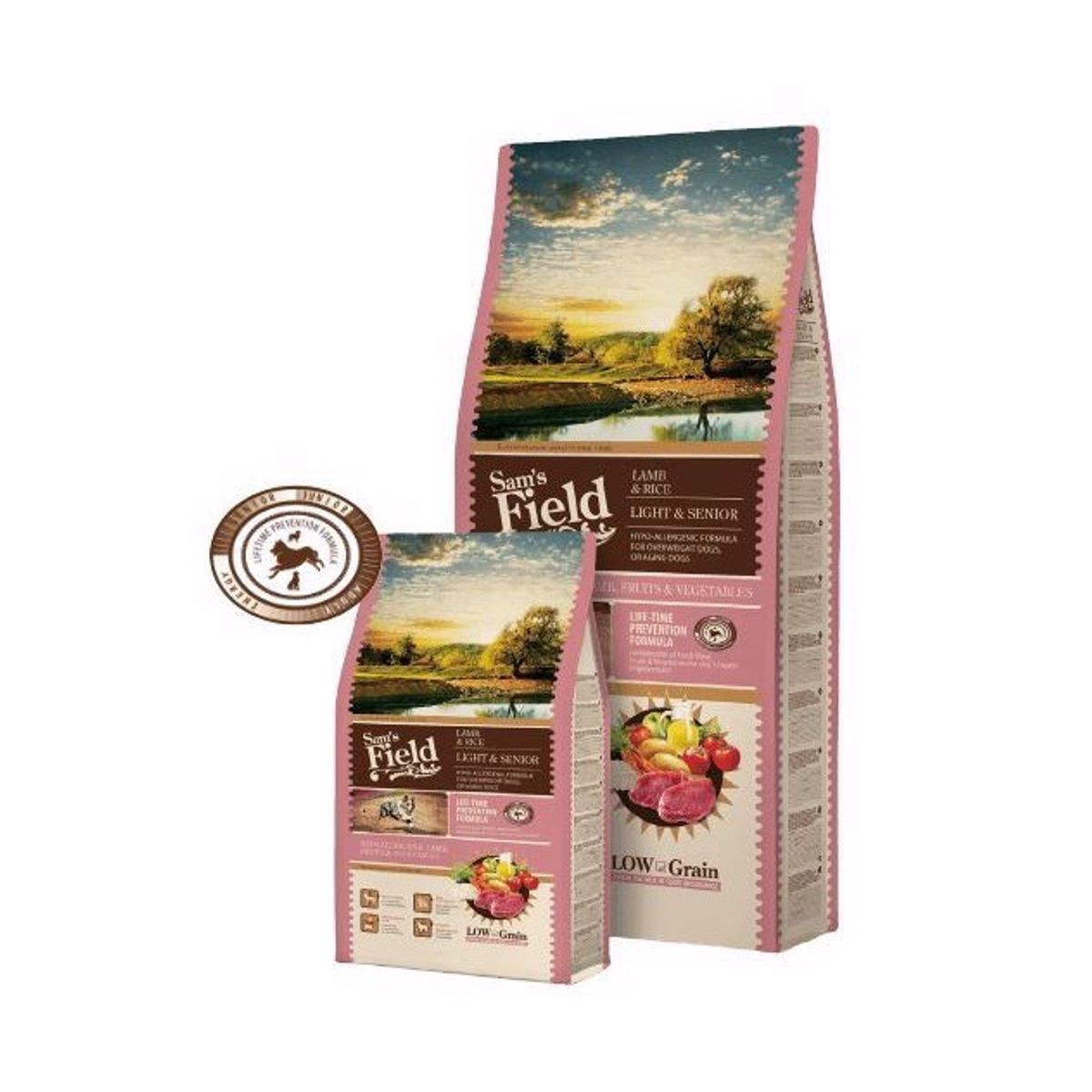 Sams Field Light & Senior, 13 kg - KORT DATO