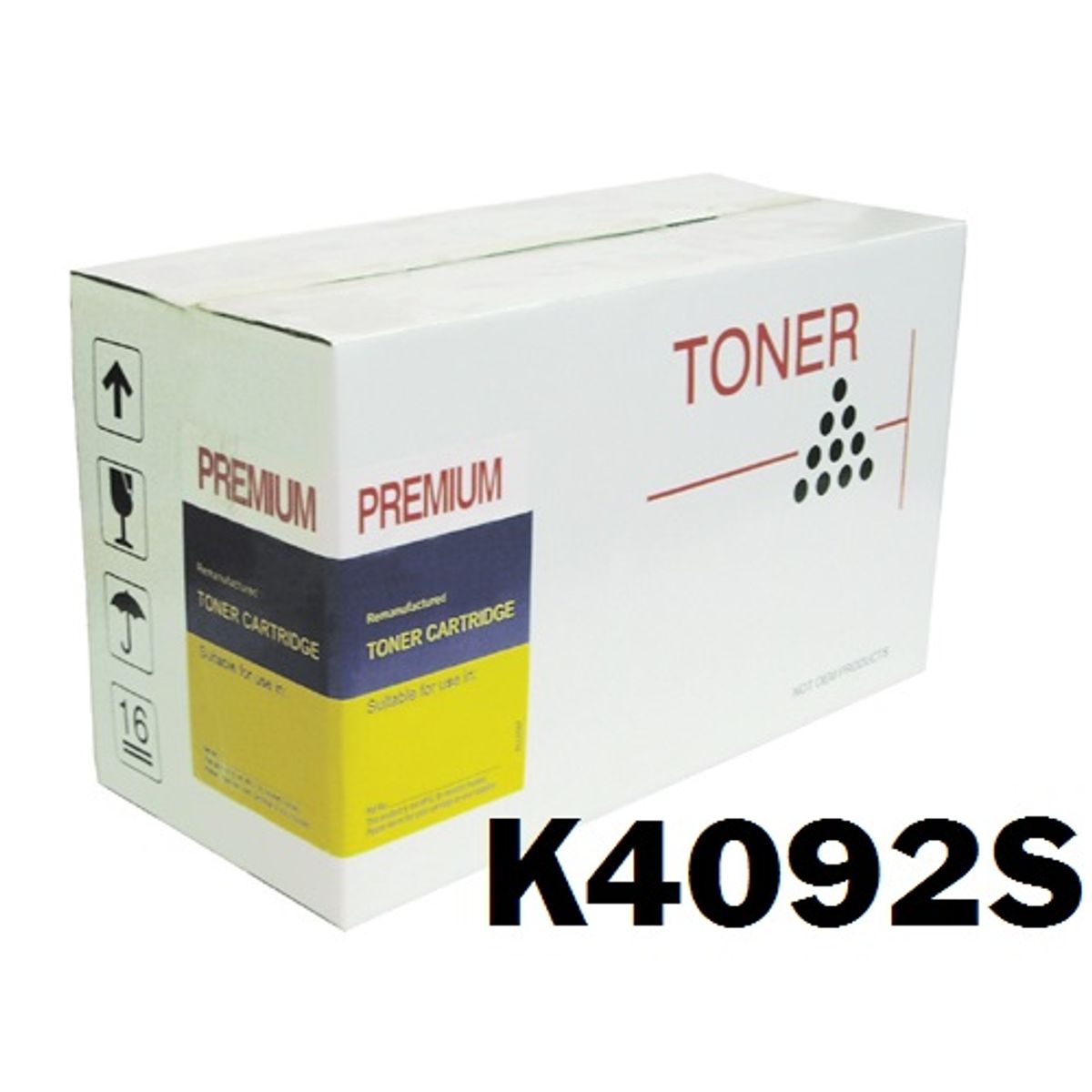 Samsung CLT-K4092S Sort Toner Kompatibel