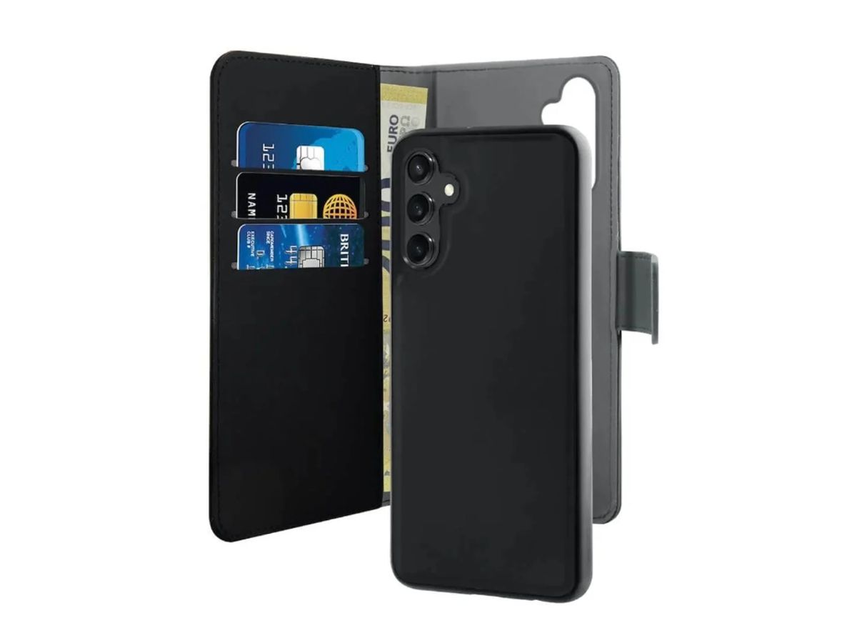 Samsung Galaxy A25 5G Wallet, Detachable, Black