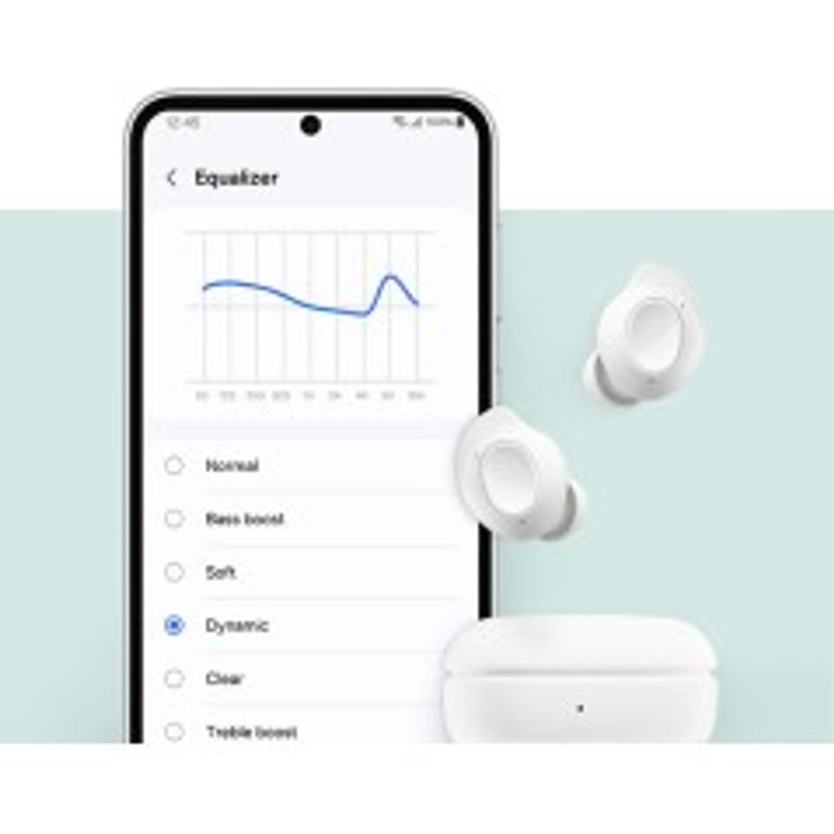 Samsung Galaxy Buds FE Trådløs Ægte trådløse øretelefoner Hvid