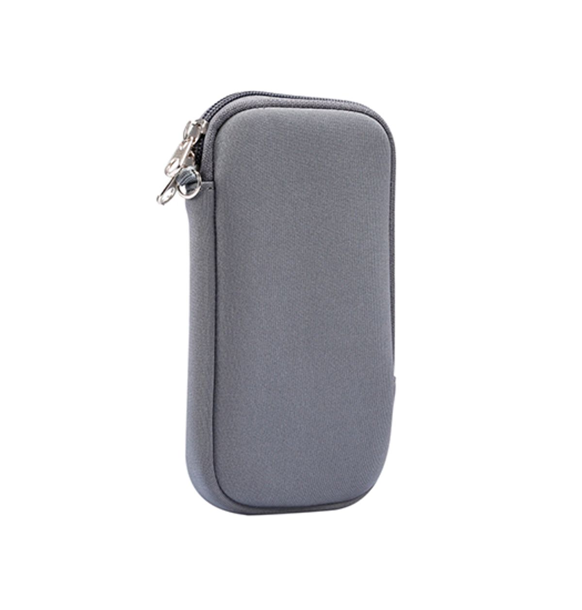 Samsung Galaxy J5/J6 - Simple Nylon Sleeve Etui M. Lynlås - Grå