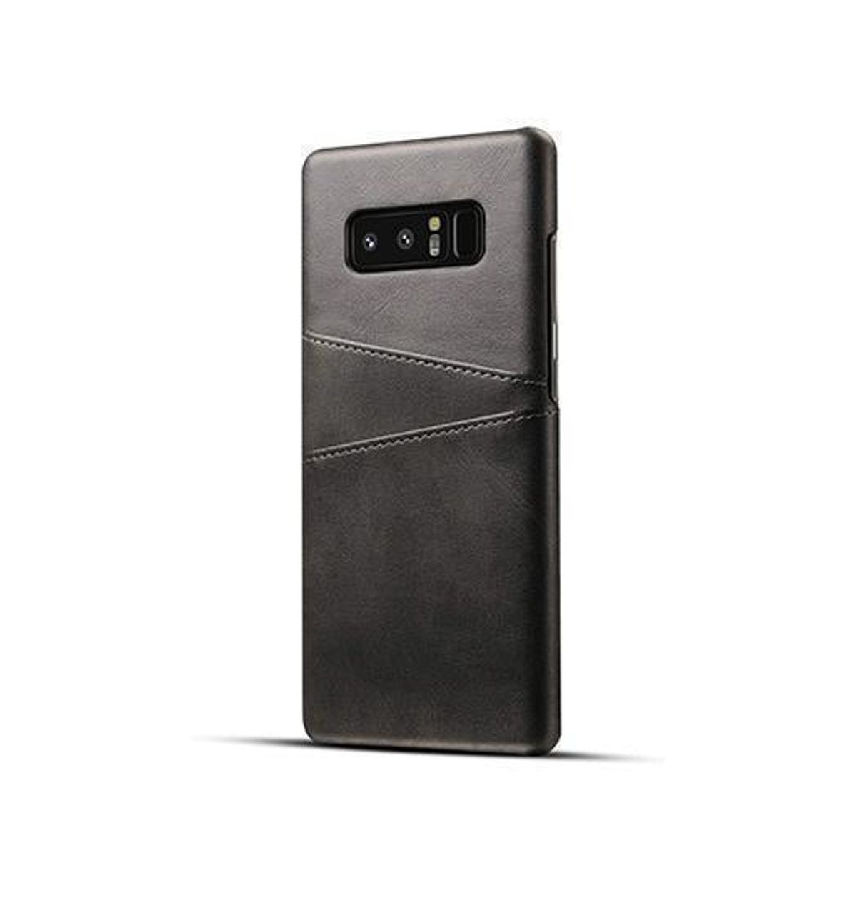 Samsung Galaxy Note 8 - NX Design Læder Bagcover - Sort