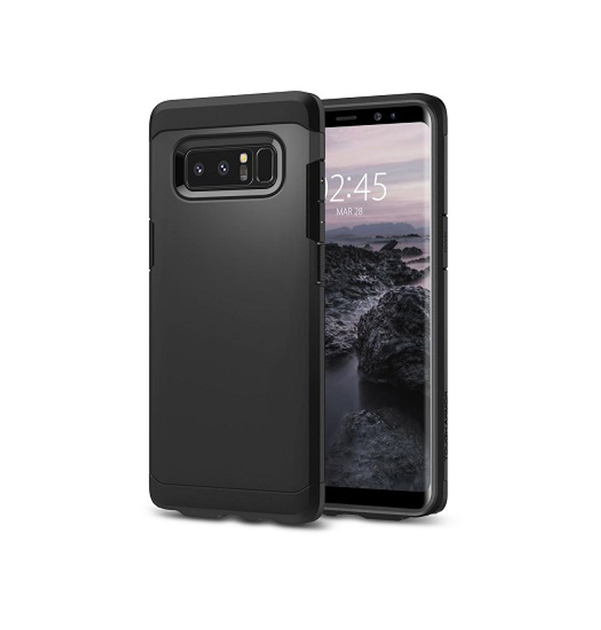 Samsung Galaxy Note 8 - REALIKE&trade; Pro Stødsikkert Håndværker Cover - Sort