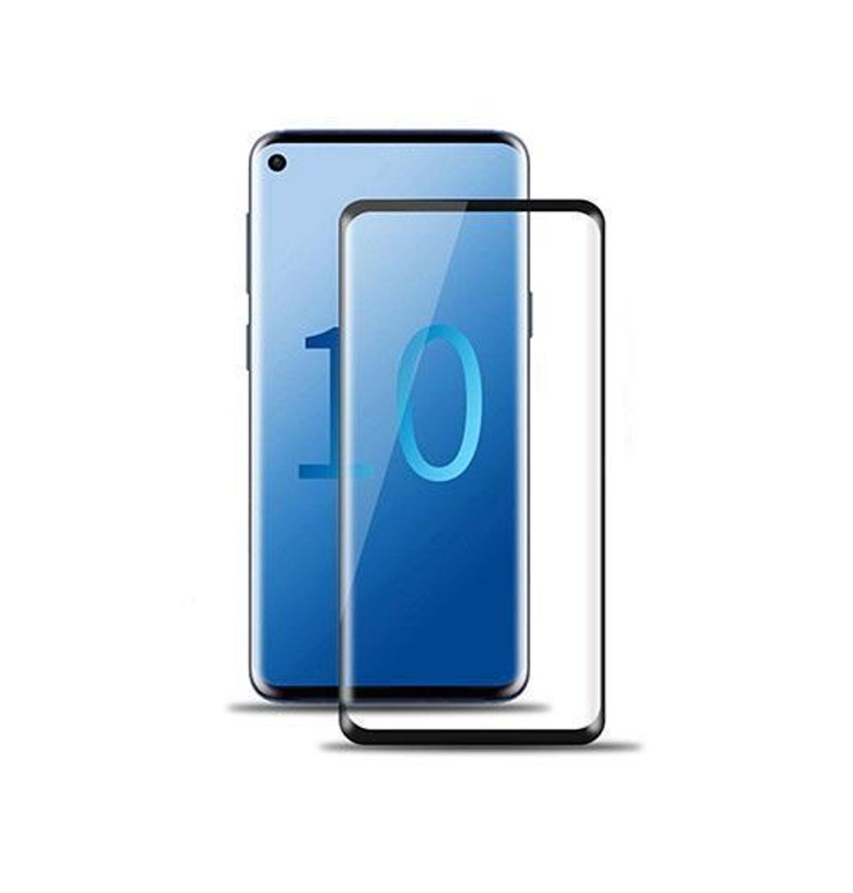 Samsung Galaxy S10 - ENKAY&trade; 3D Curved Hærdet Beskyttelsesglas