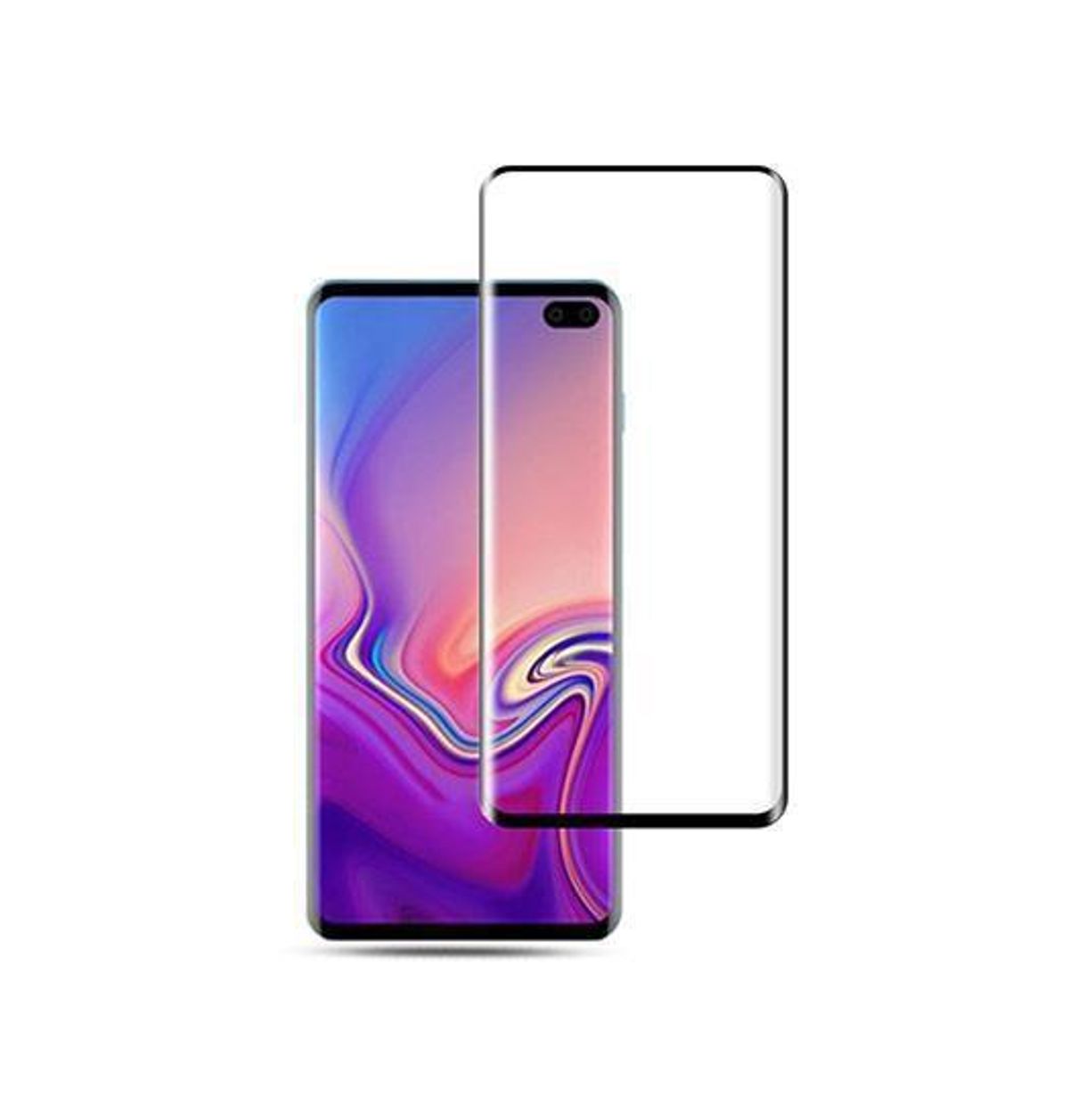 Samsung Galaxy S10+ - PRO+ 3D Curved Hærdet Beskyttelsesglas