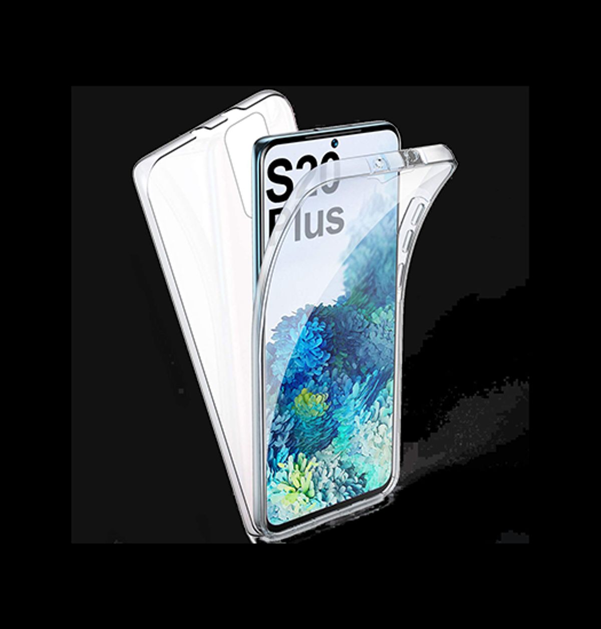 Samsung Galaxy S20+ (Plus) - Full Cover 360° Silikone Transparent