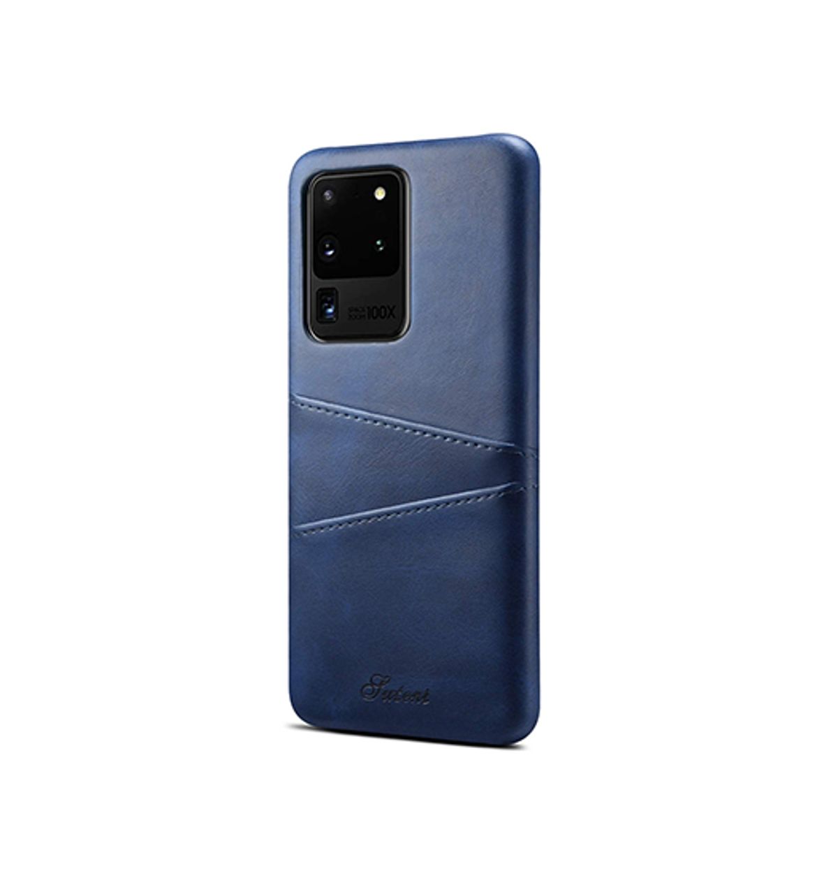 Samsung Galaxy S20+ (Plus) - NX Design Læder Bagcover - Blå