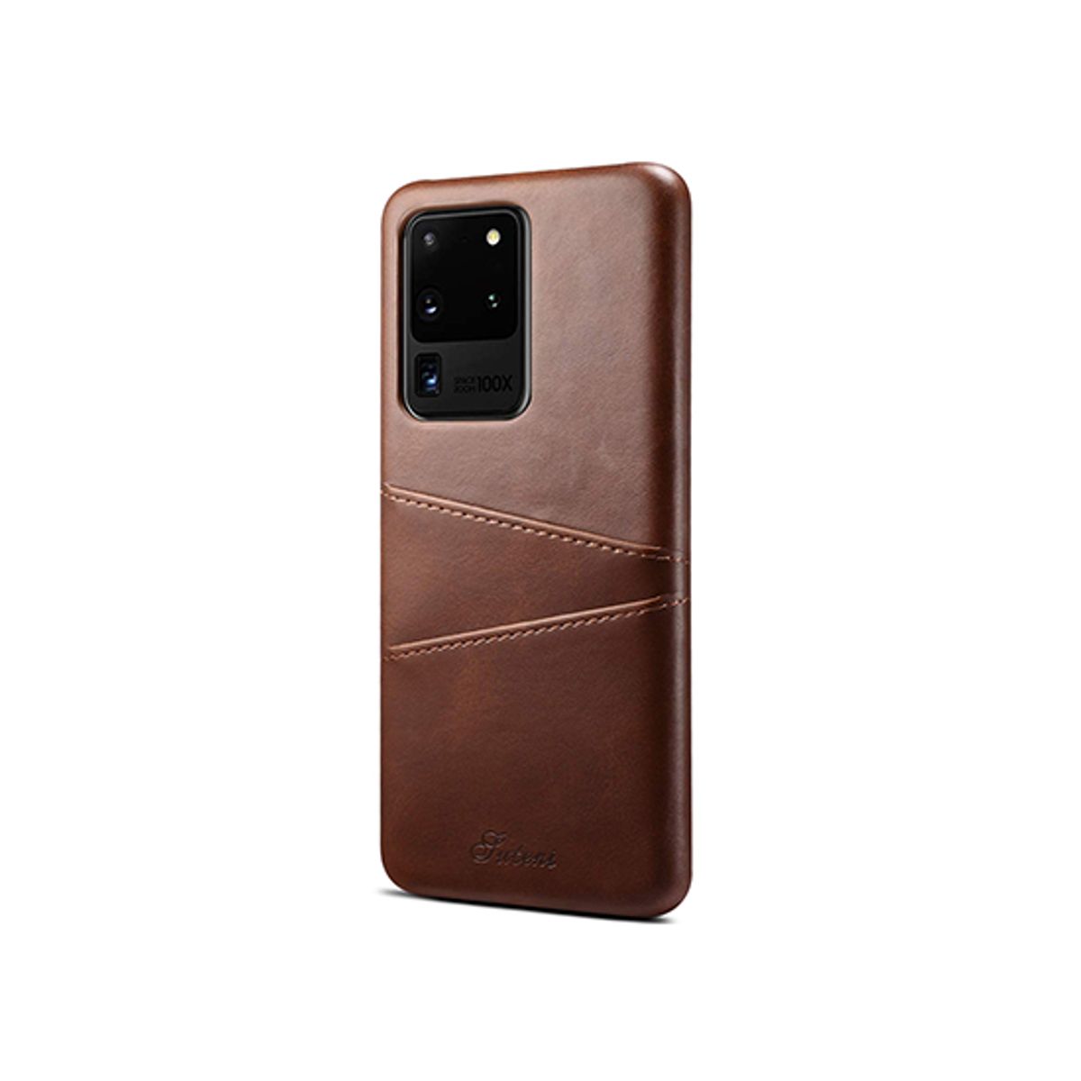 Samsung Galaxy S20+ (Plus) - NX Design Læder Bagcover - Brun