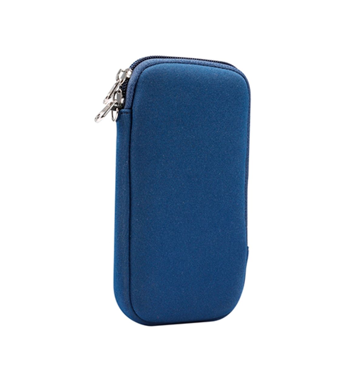 Samsung Galaxy S7 - Simple Nylon Sleeve Etui M. Lynlås - Navy / Blå