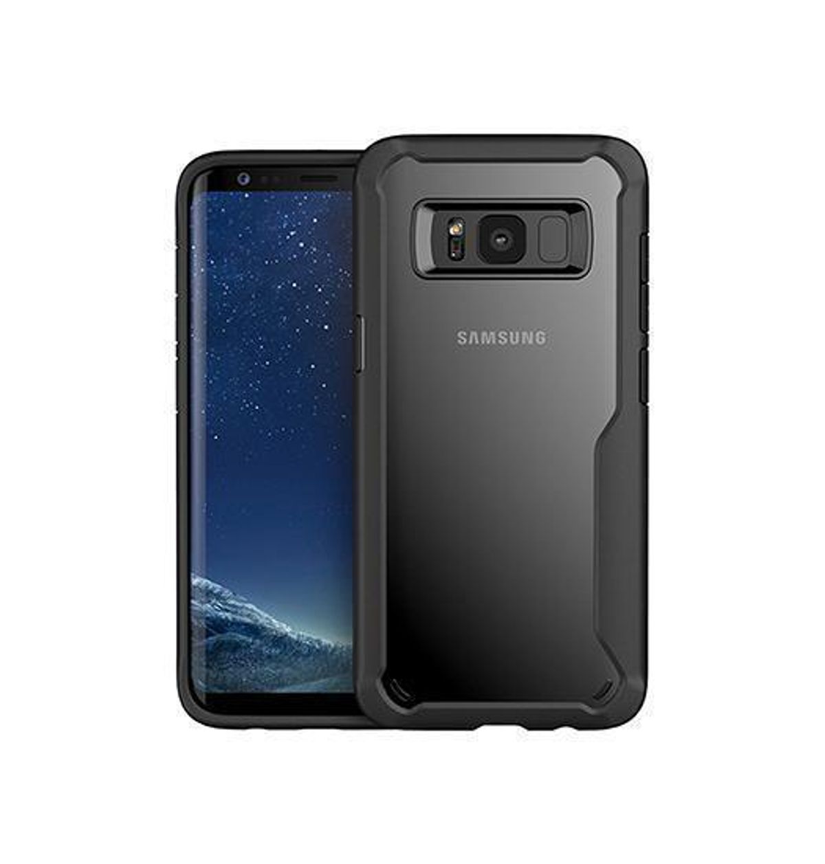 Samsung Galaxy S8+ - ImpactShield Håndværker Cover - Sort