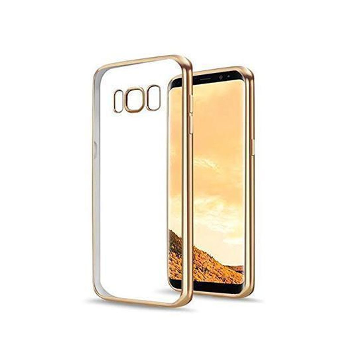 Samsung Galaxy S8+ (Plus) - Valkyrie Silikone Hybrid Cover - Guld