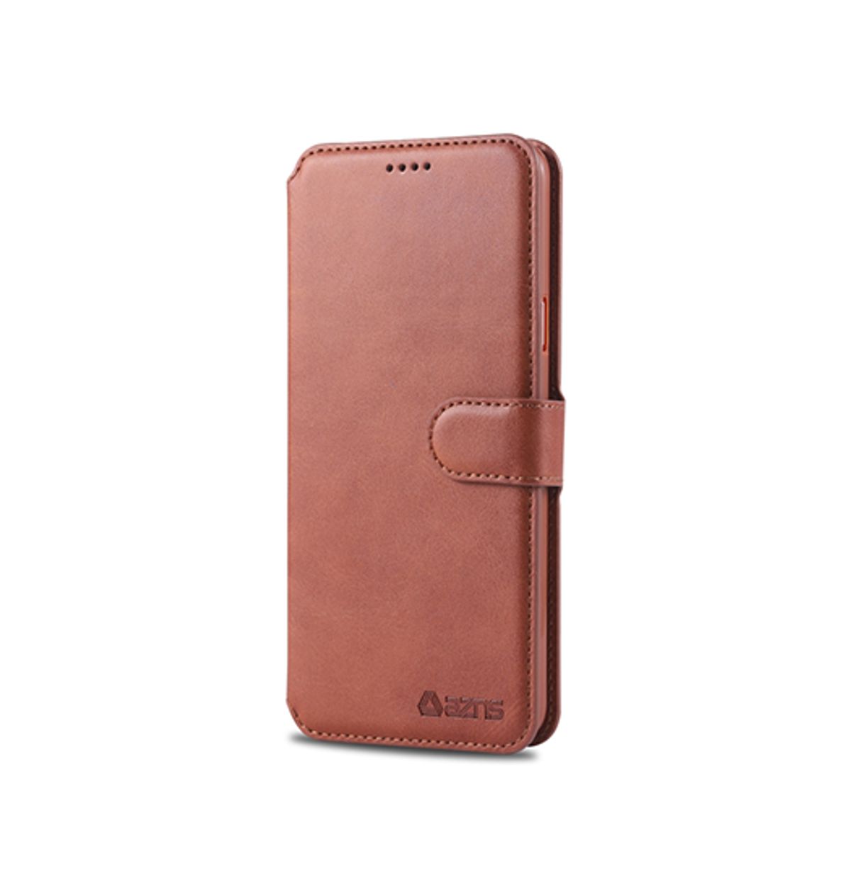 Samsung Galaxy S9 - AZNS&trade; Diary Læder Etui / Taske M. Pung - Brun