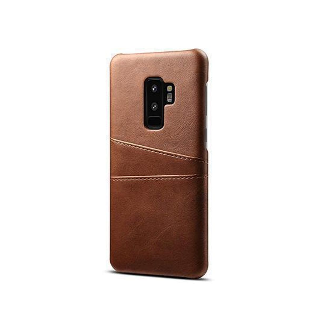 Samsung Galaxy S9+ (Plus) - NX Design Læder Bagcover - Brun