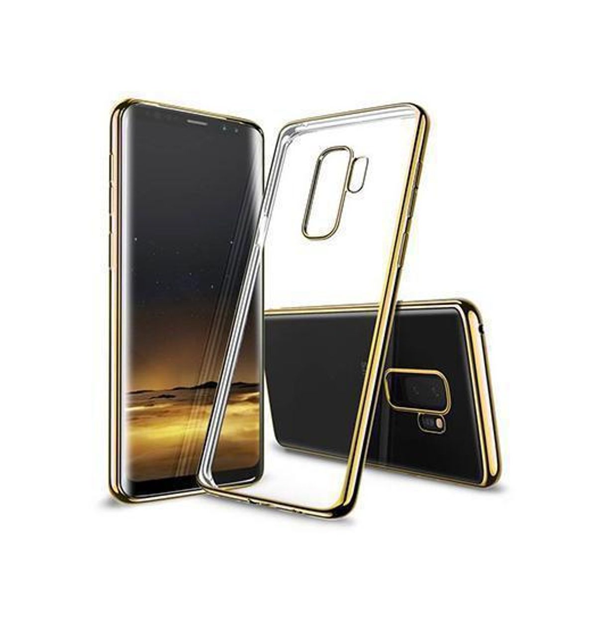 Samsung Galaxy S9 - Valkyrie Silikone Hybrid Cover - Guld