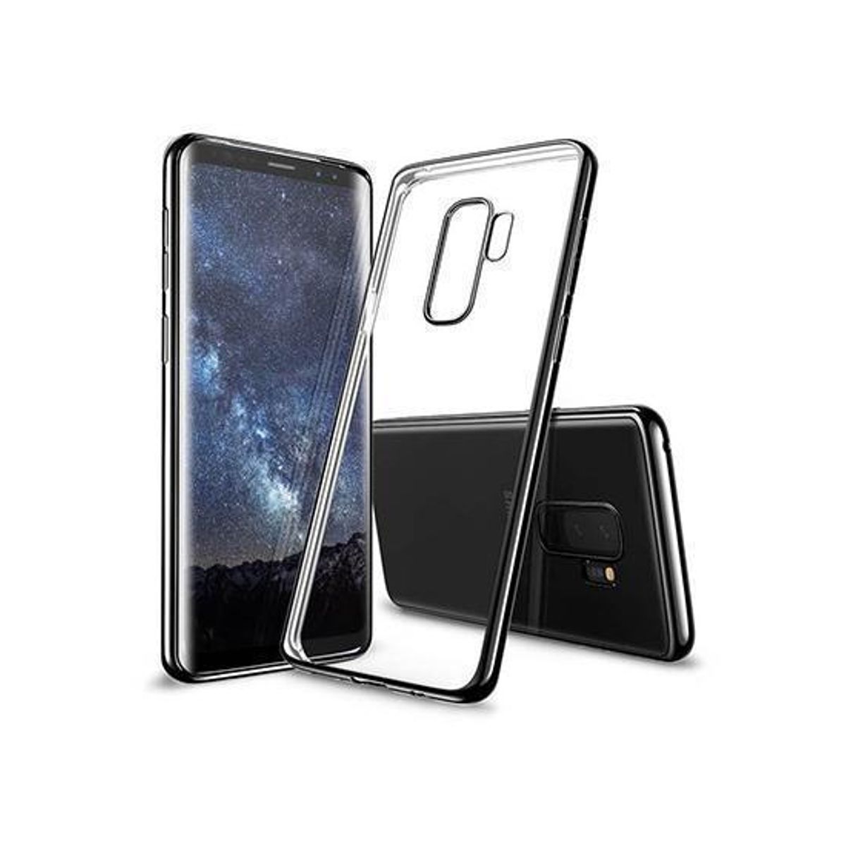 Samsung Galaxy S9 - Valkyrie Silikone Hybrid Cover - Sort