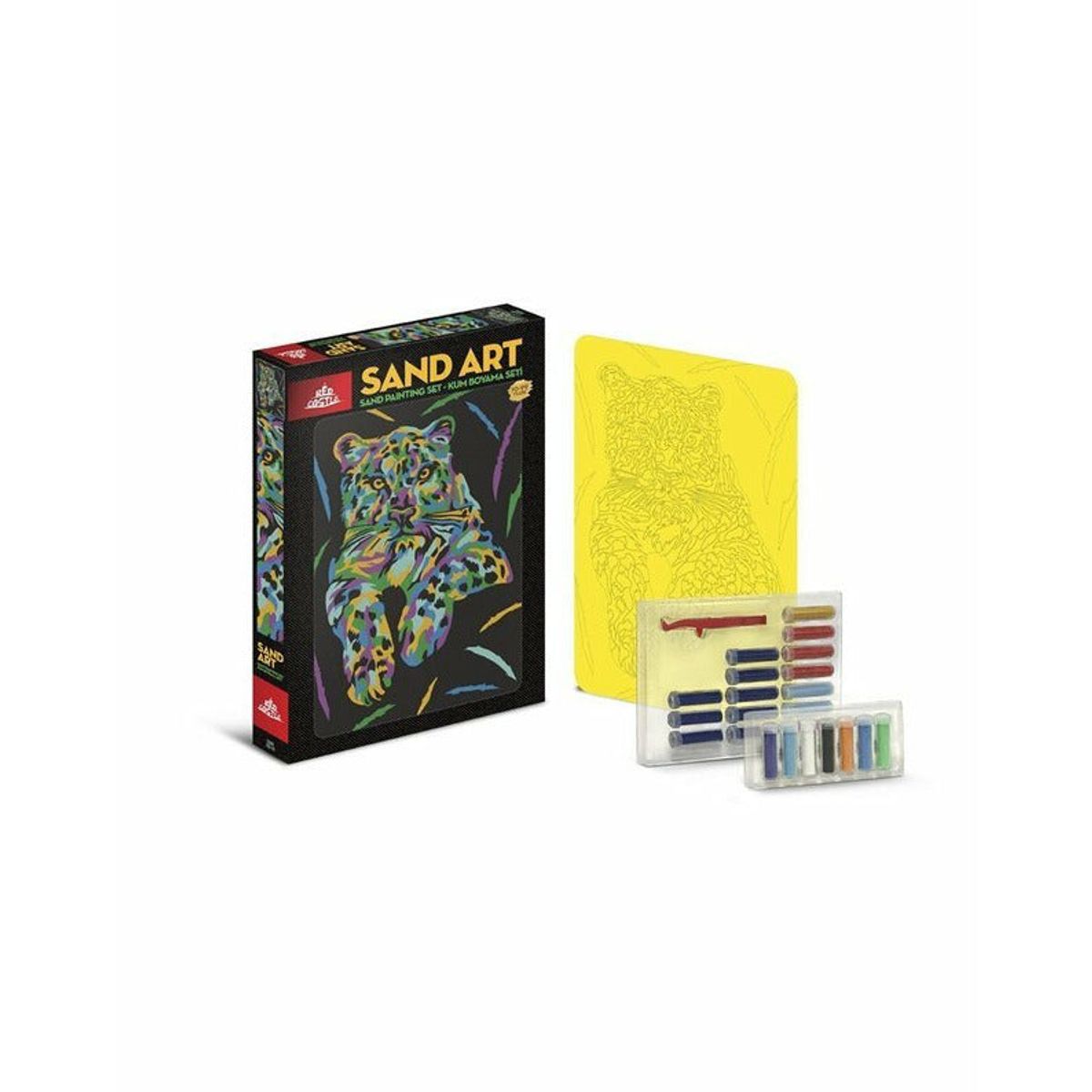 Sand Painting Set - Panter