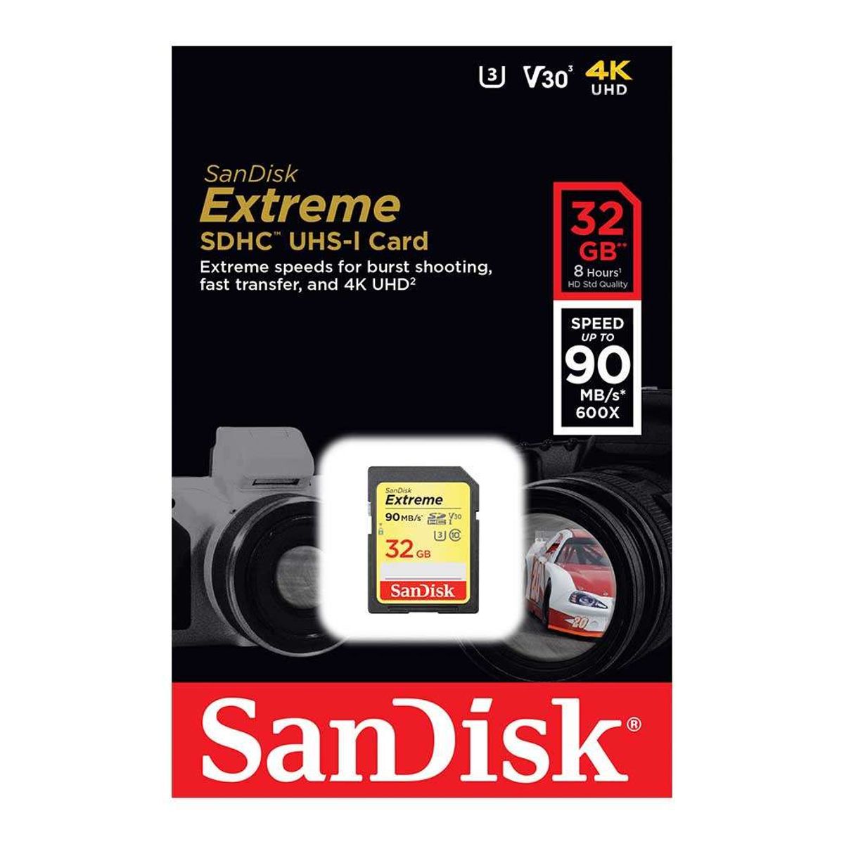 Sandisk Extreme SDHC UHS-I 32gb/90MB/s class 10