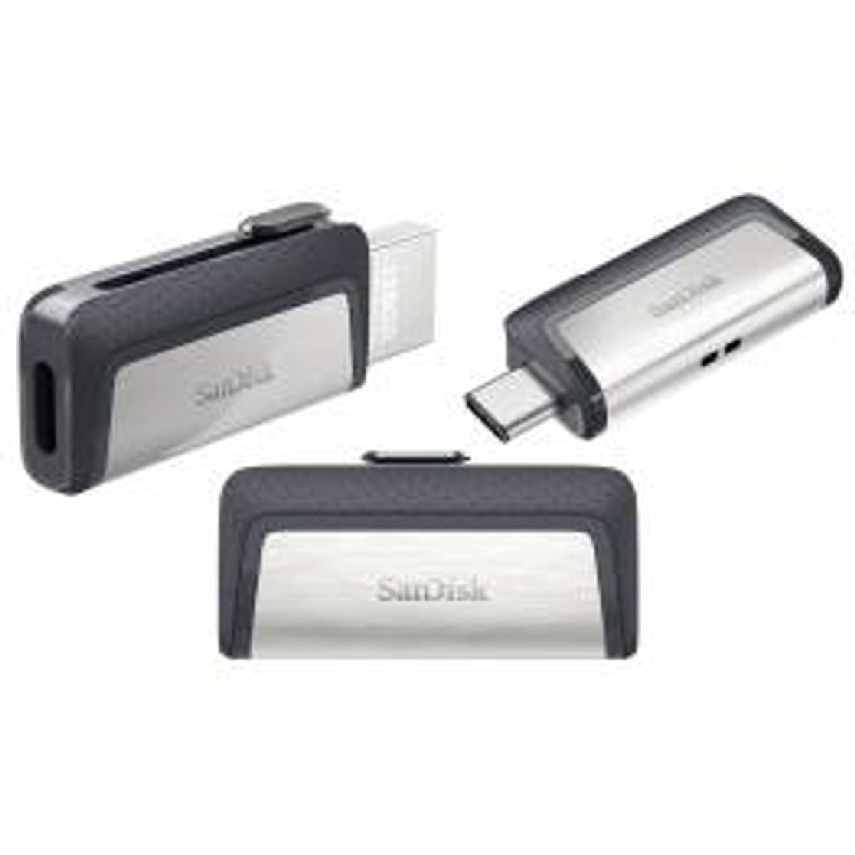 SanDisk Ultra Dual hukommelses USB-C/USB stik