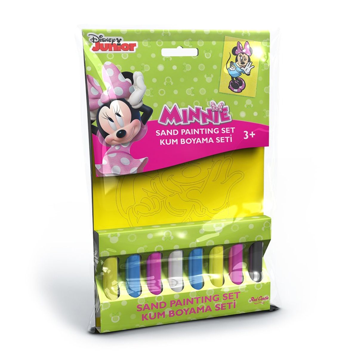 Sandtegning - Minnie Mouse (1 ark)