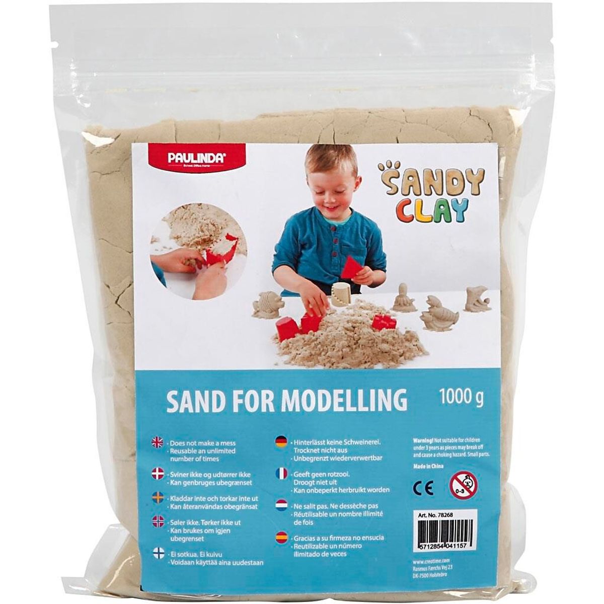 Sandy Clay®, natur, 1 kg