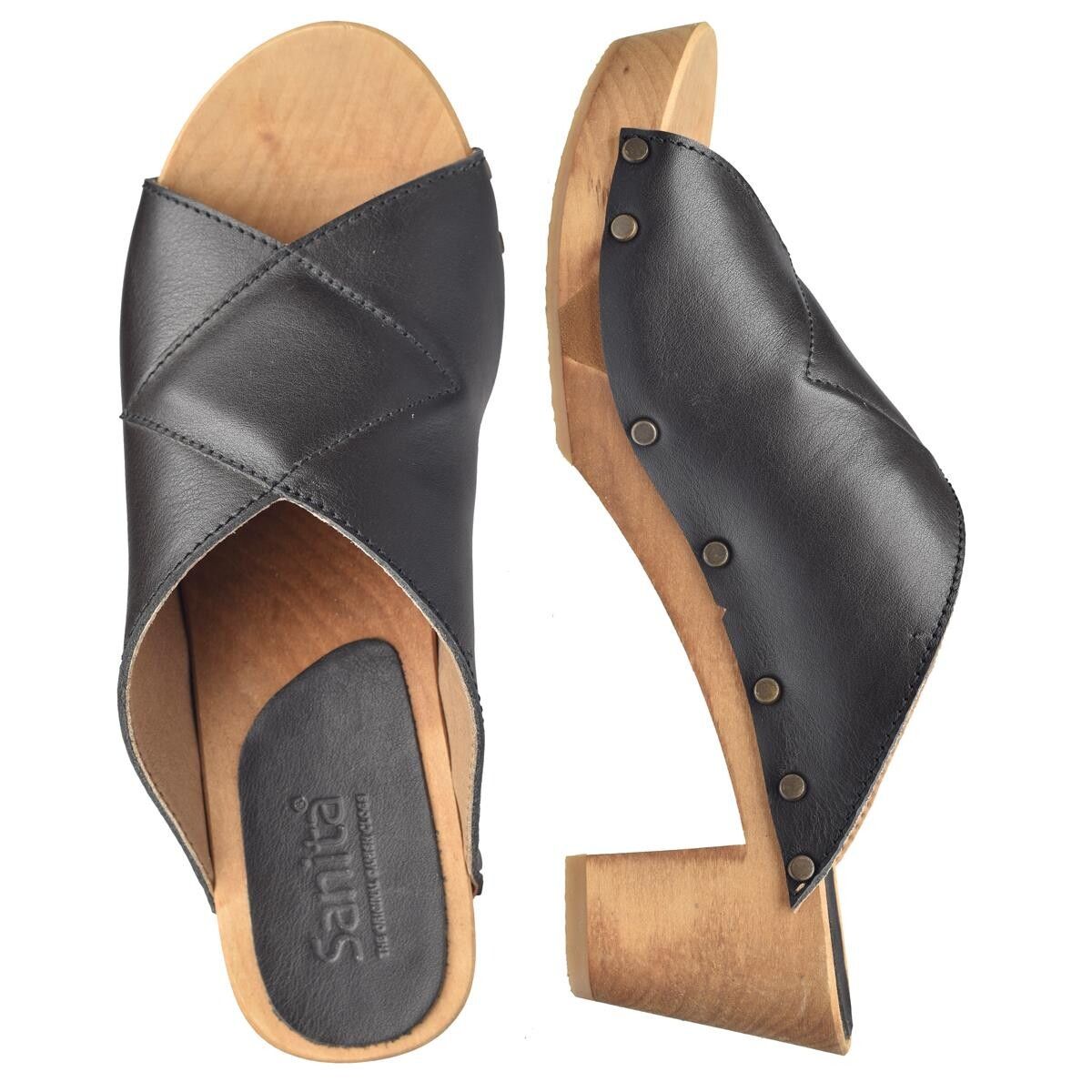 Sanita Kelo Flex Sandal Sort, Størrelse: 36, Dame