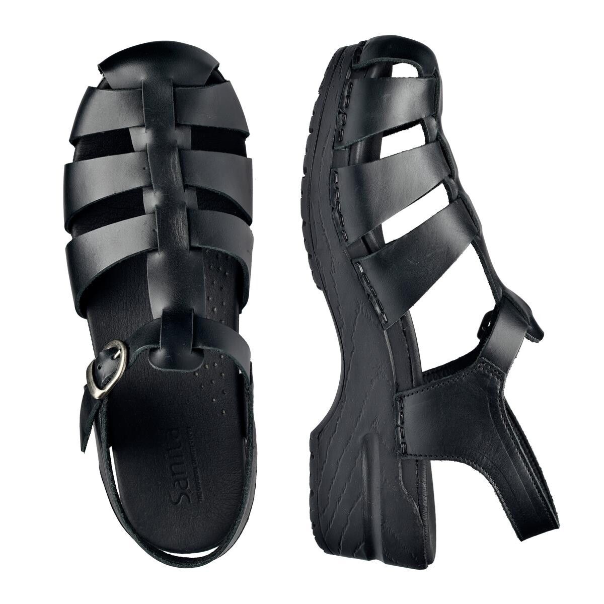 Sanita Original Semma Sandal Sort, Størrelse: 42, Dame