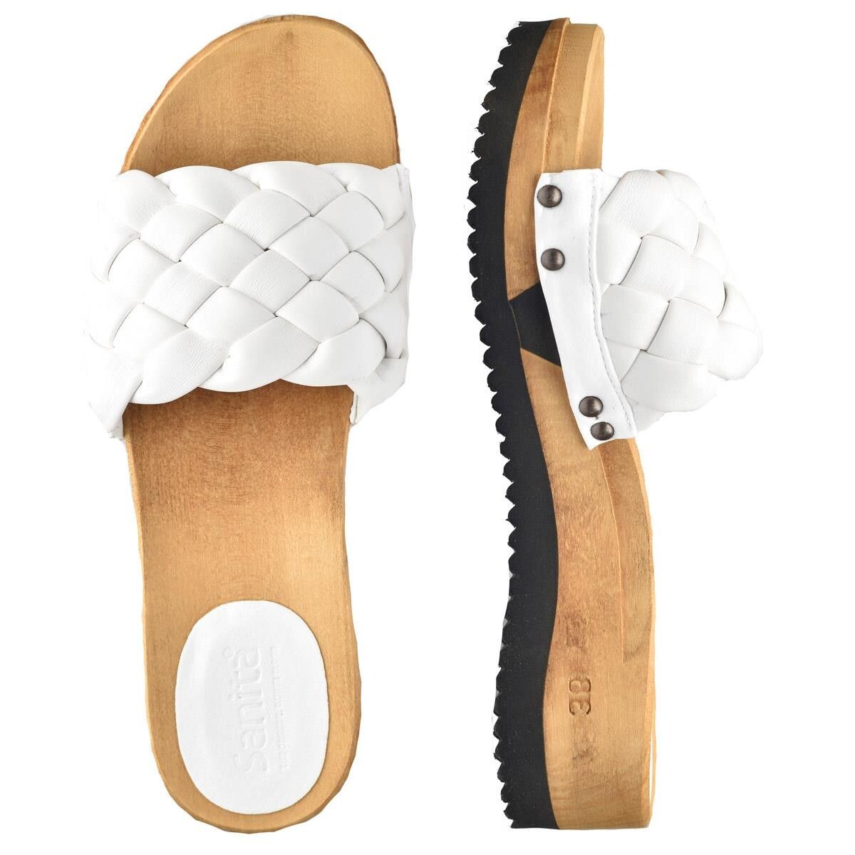 Sanita Vola Flex Sandal Hvid, Størrelse: 37, Dame