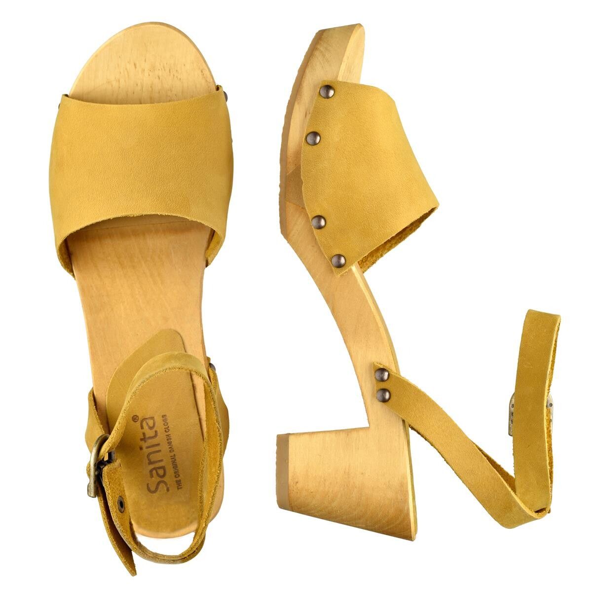 Sanita Yara Flex Sandal Gul, Størrelse: 39, Dame