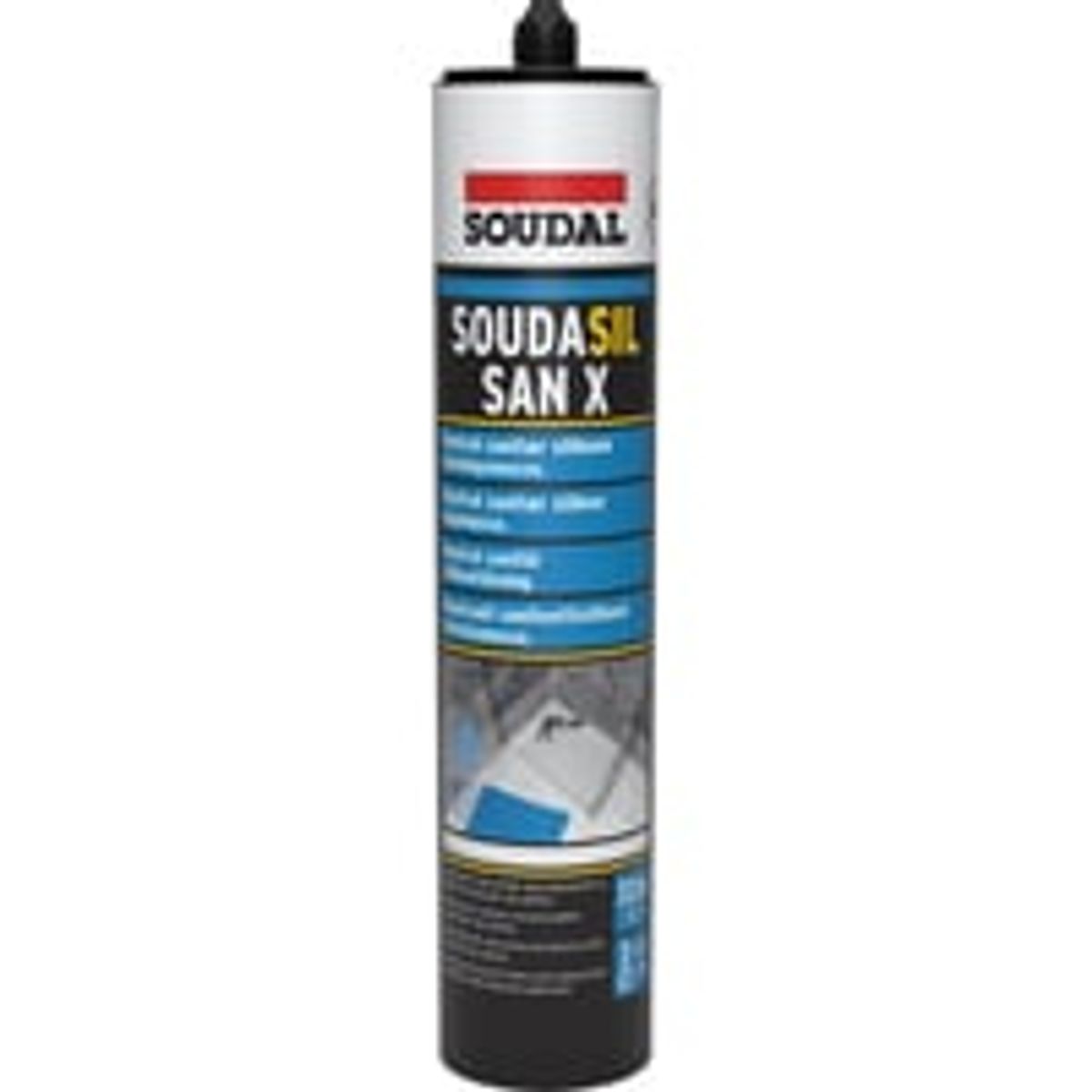 Sanitetssilikone fugemasse 300ML sort