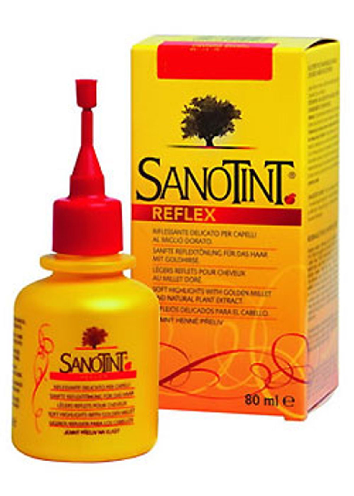 Sanotint 54 skyllefarve Gylden brun 80 ml.