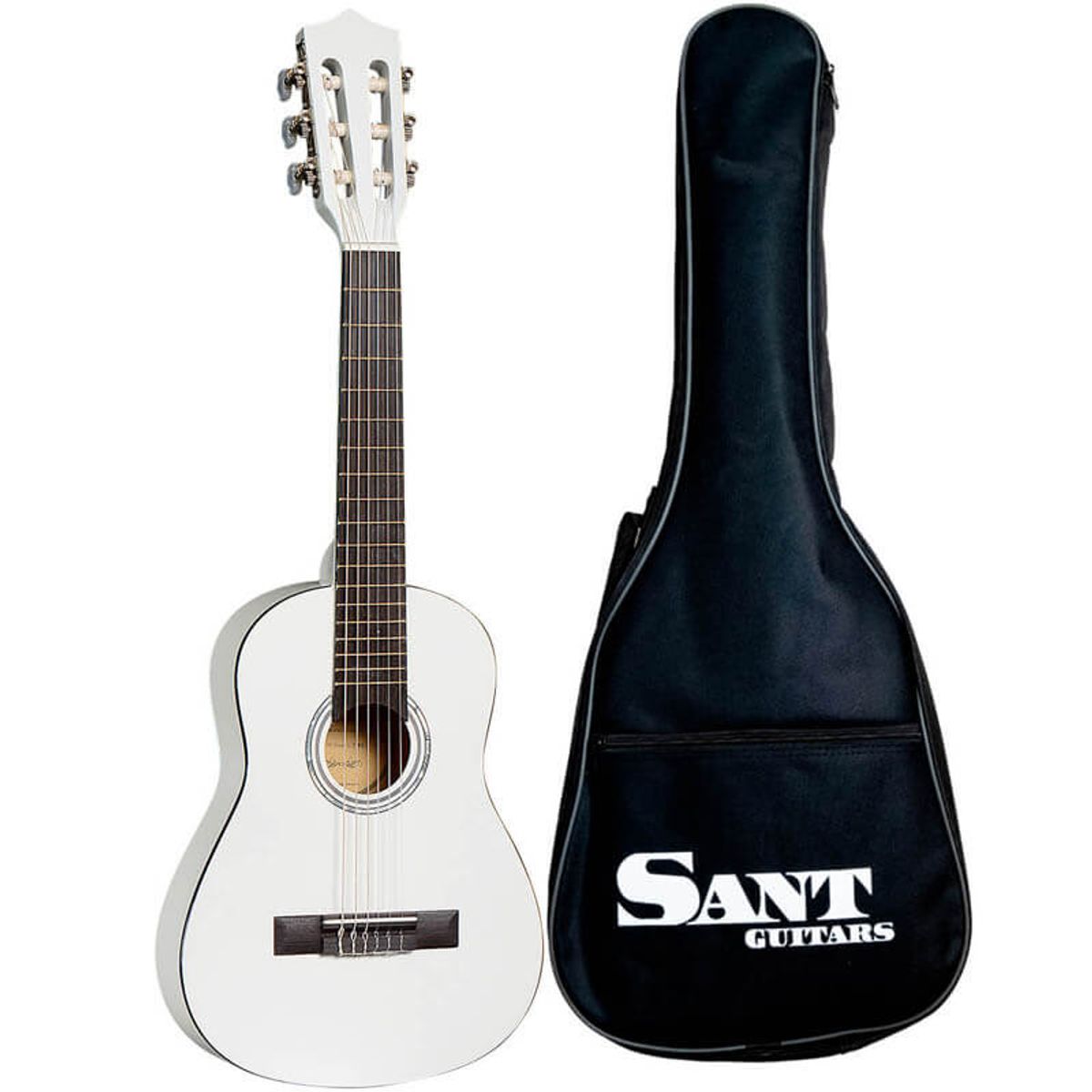 Sant Guitars CJ-30-WH 1/2 spansk børne-guitar hvid