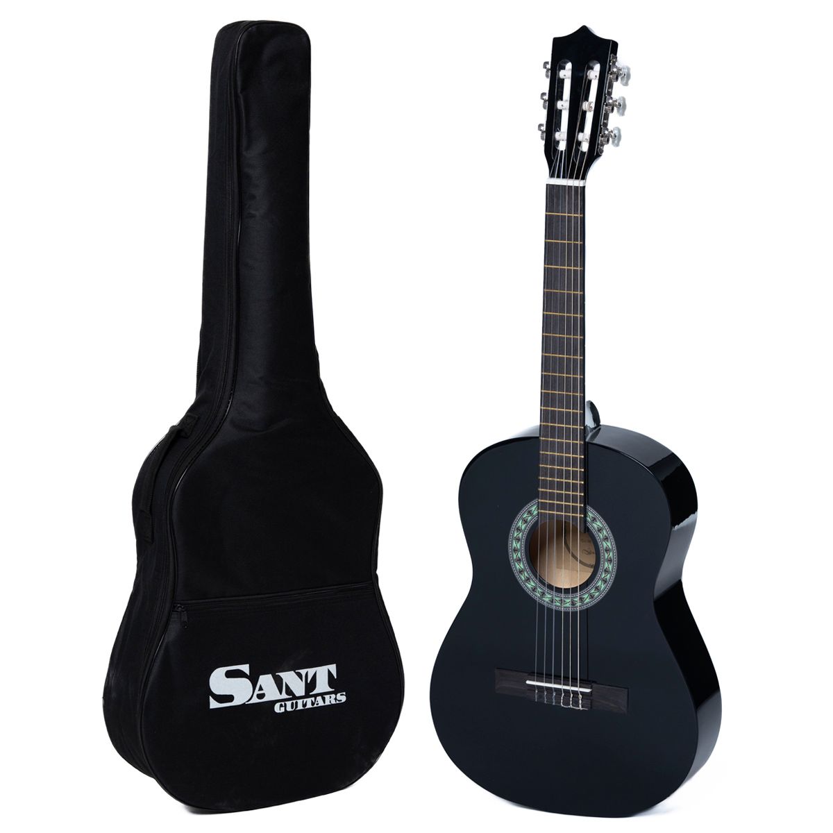 Sant Guitars CJ-36L-BK børne-venstrehånds-guitar black