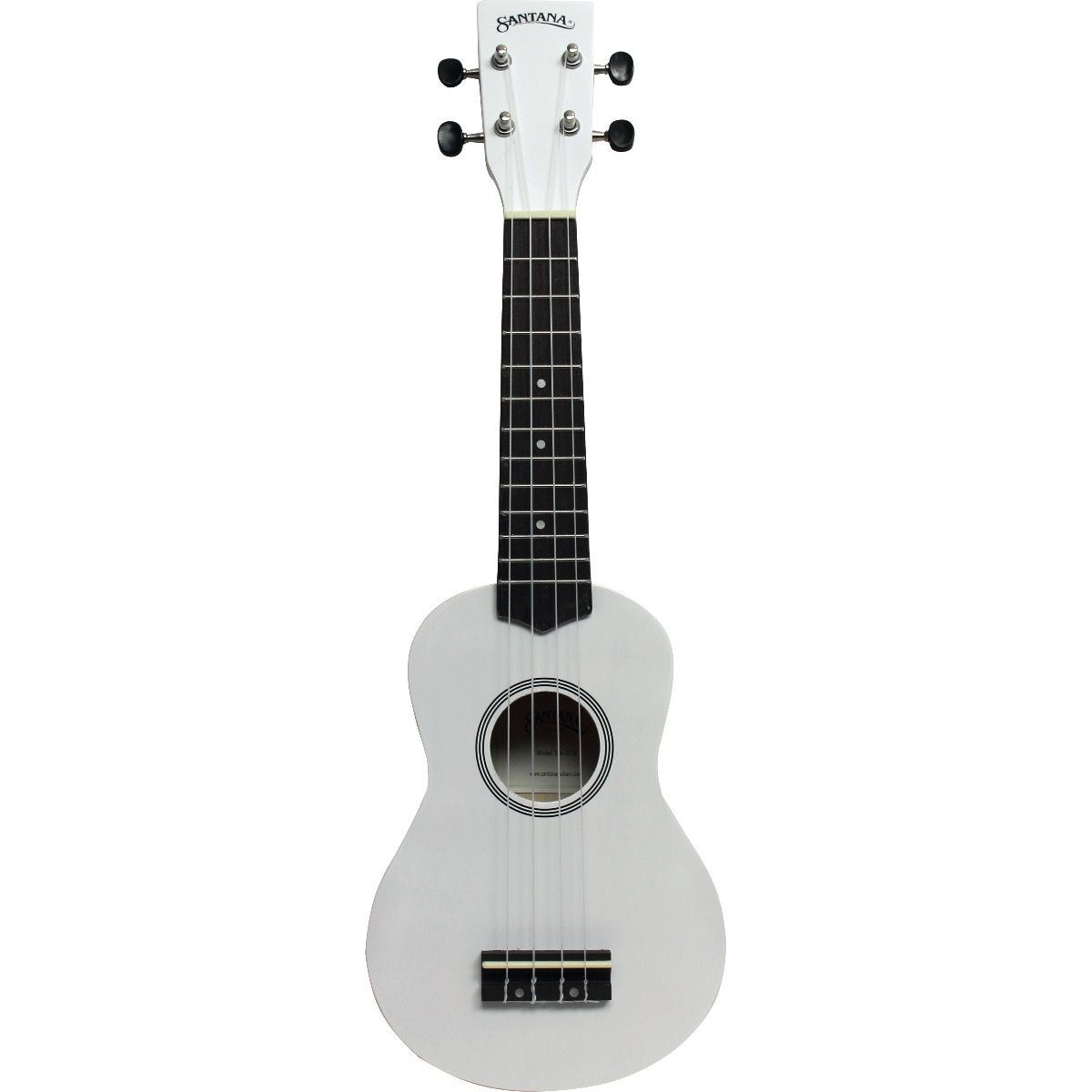 Santana 01 H ukulele hvid