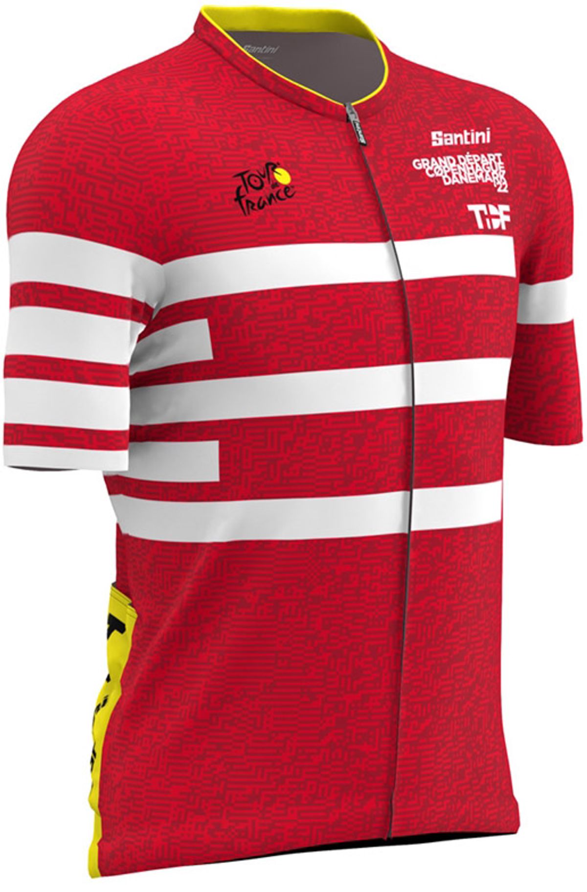 Santini Gran Depart Copenhagen 2022 Tour de France Jersey - Limited Edition