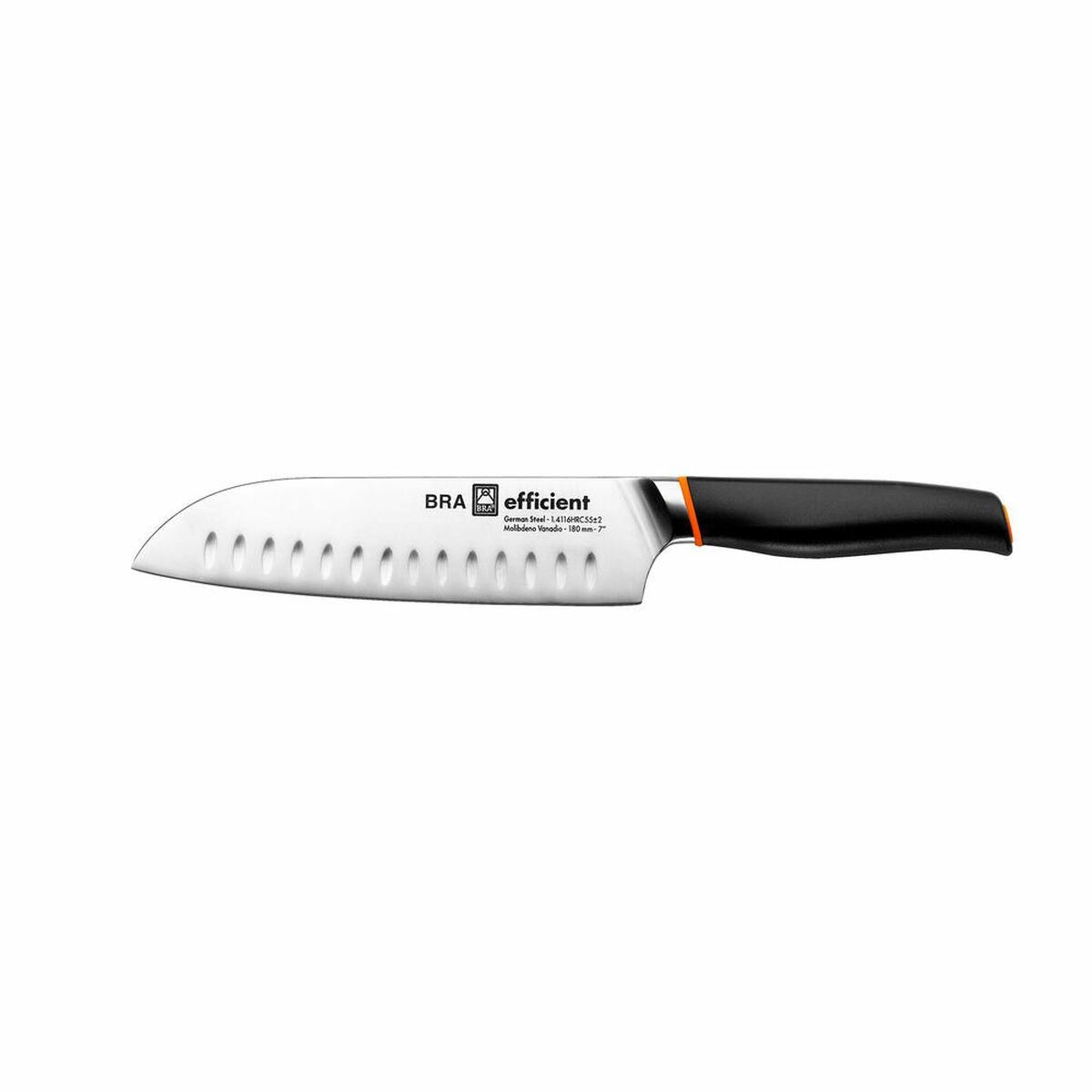 Santoku kniv BRA A198004 Grå Rustfrit stål