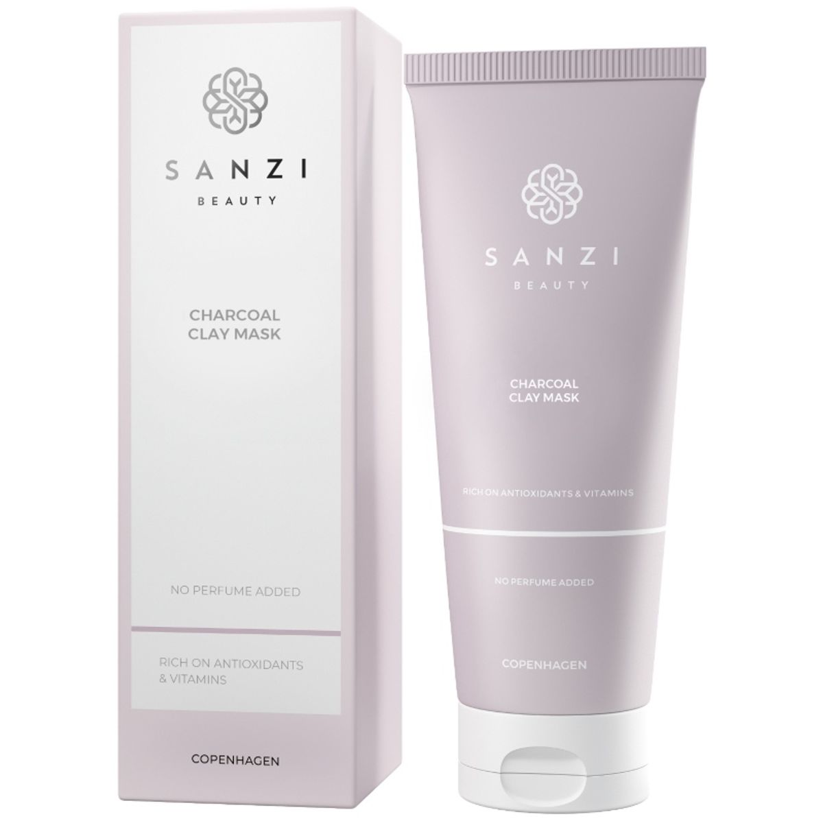 Sanzi Beauty Charcoal Clay Mask 100 ml