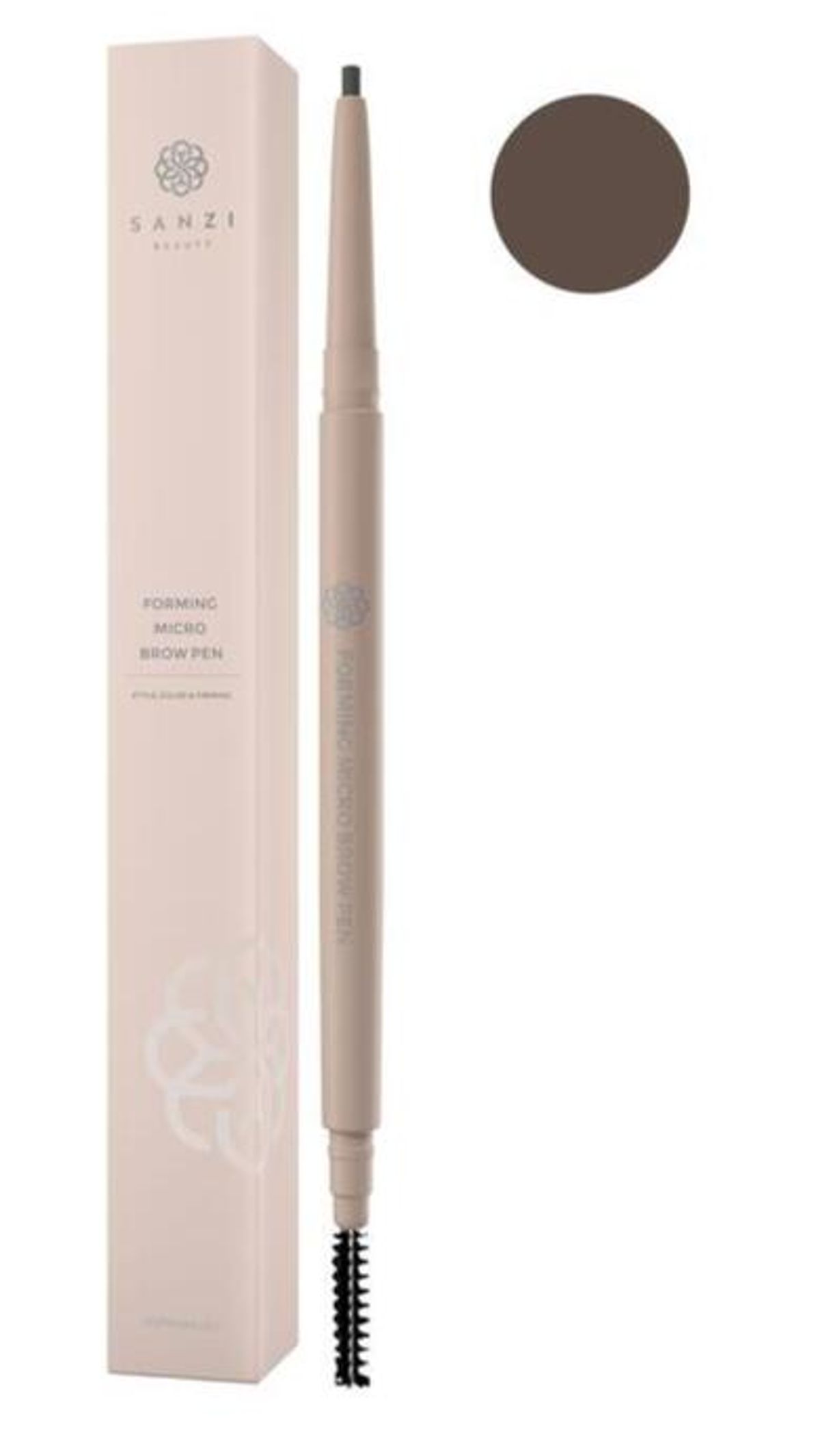 Sanzi Beauty Forming Micro Brow Pen - Medium Brown