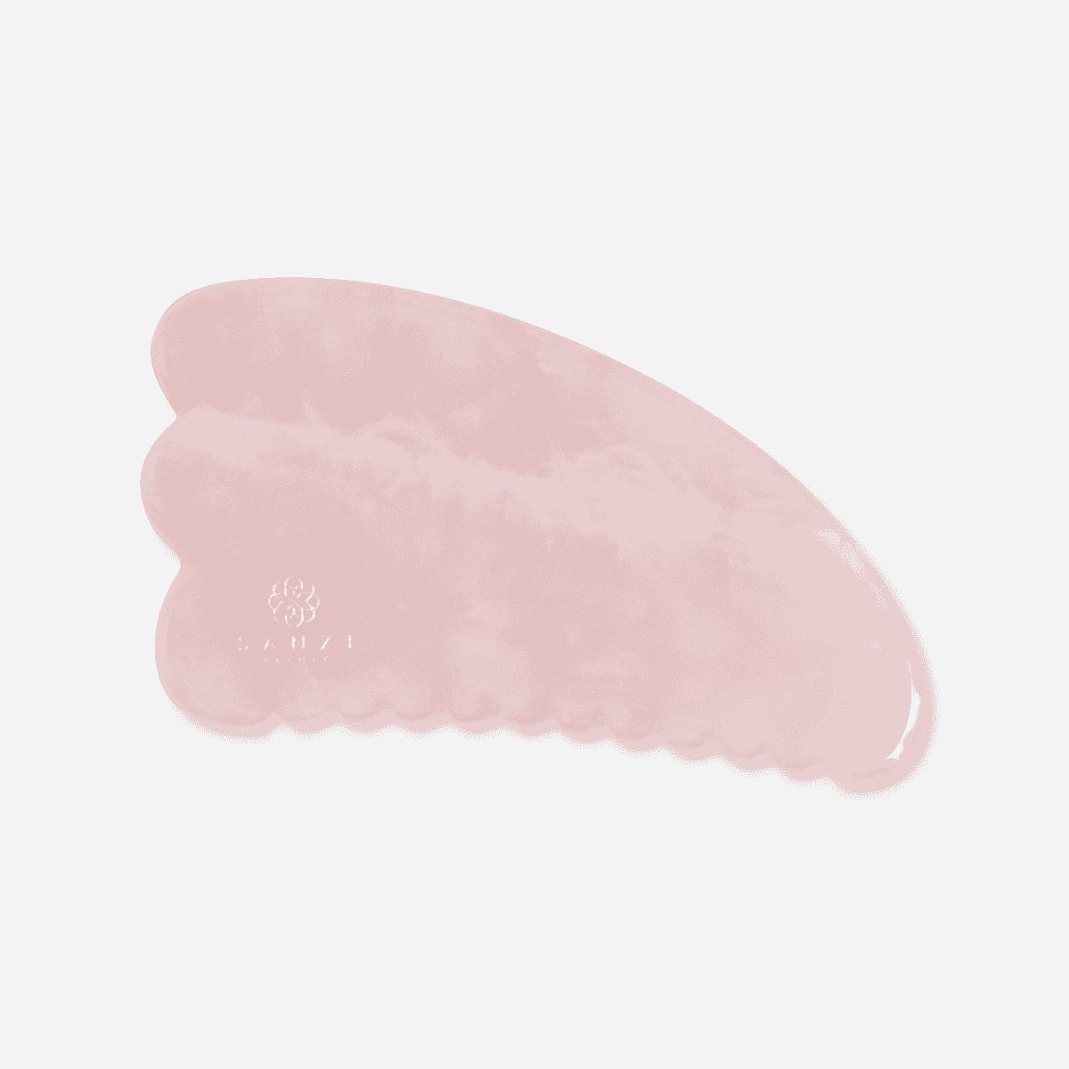 Sanzi Beauty Gua Sha Rose Quartz Sculpt