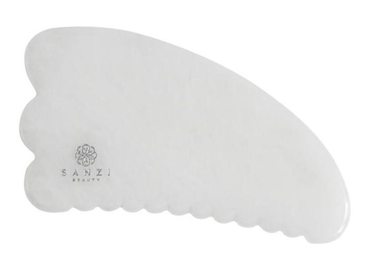 Sanzi Beauty Gua Sha White Jade (Sculpt)